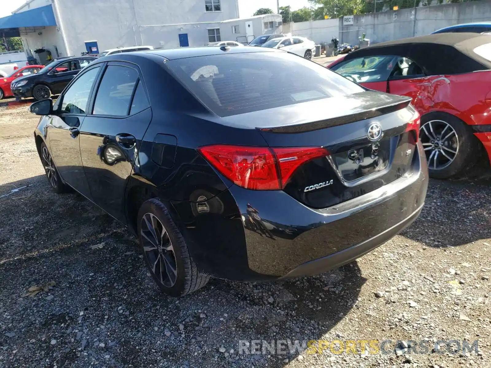 3 Photograph of a damaged car 5YFBURHE3KP874322 TOYOTA COROLLA 2019