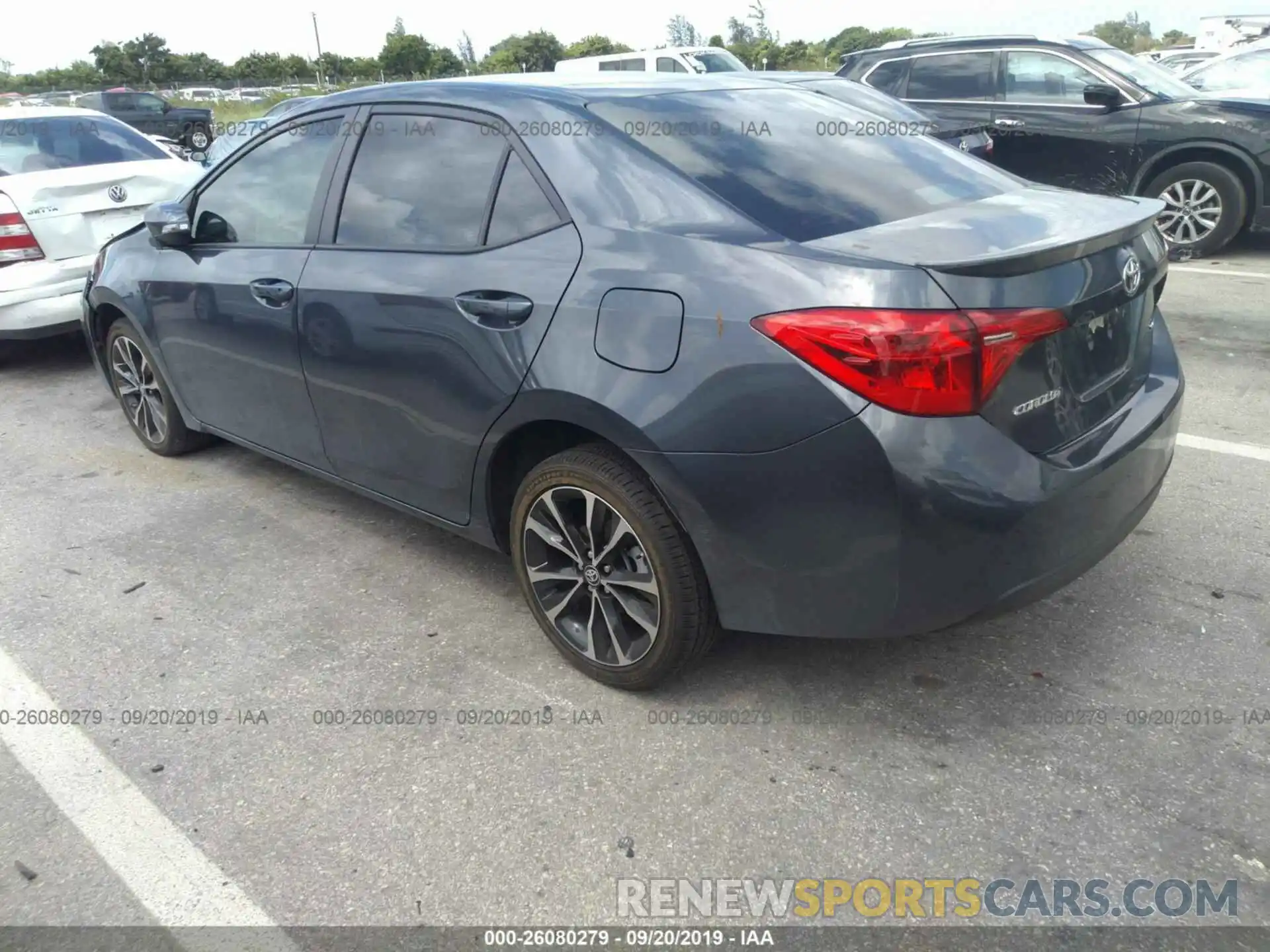 3 Photograph of a damaged car 5YFBURHE3KP874515 TOYOTA COROLLA 2019