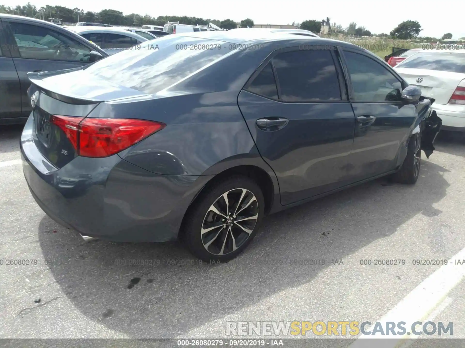 4 Photograph of a damaged car 5YFBURHE3KP874515 TOYOTA COROLLA 2019