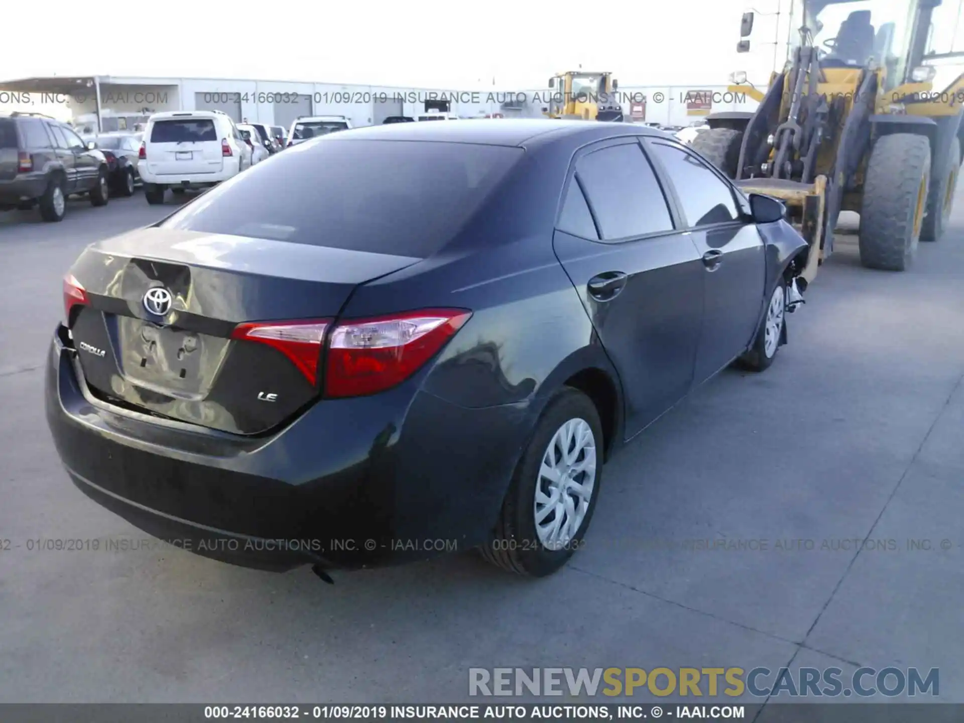 4 Photograph of a damaged car 5YFBURHE3KP874532 TOYOTA COROLLA 2019