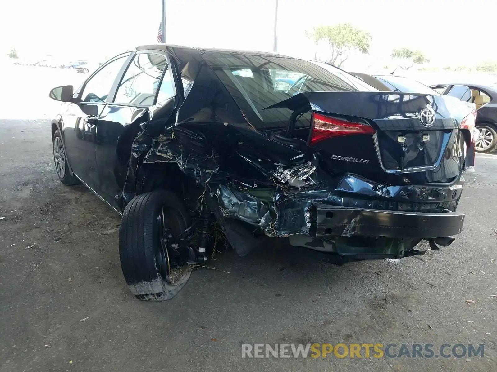 3 Photograph of a damaged car 5YFBURHE3KP874546 TOYOTA COROLLA 2019