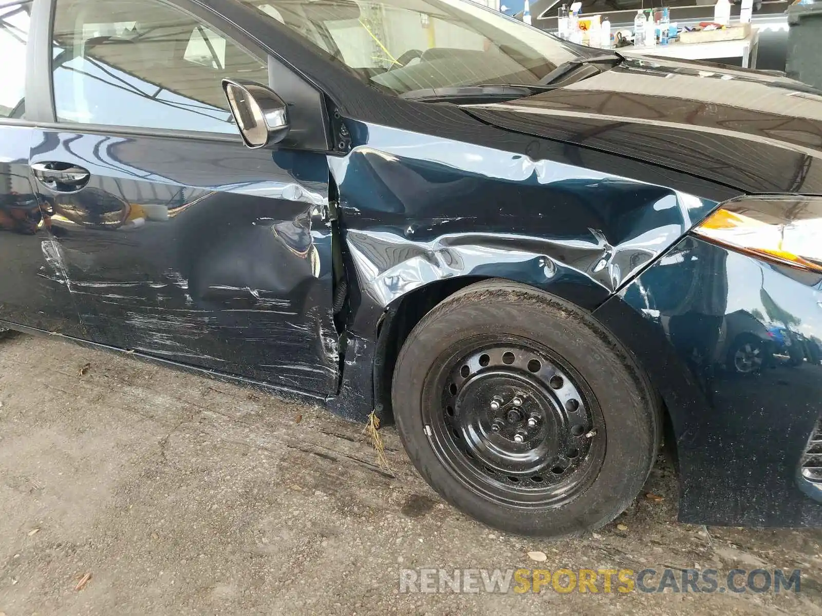 9 Photograph of a damaged car 5YFBURHE3KP874546 TOYOTA COROLLA 2019