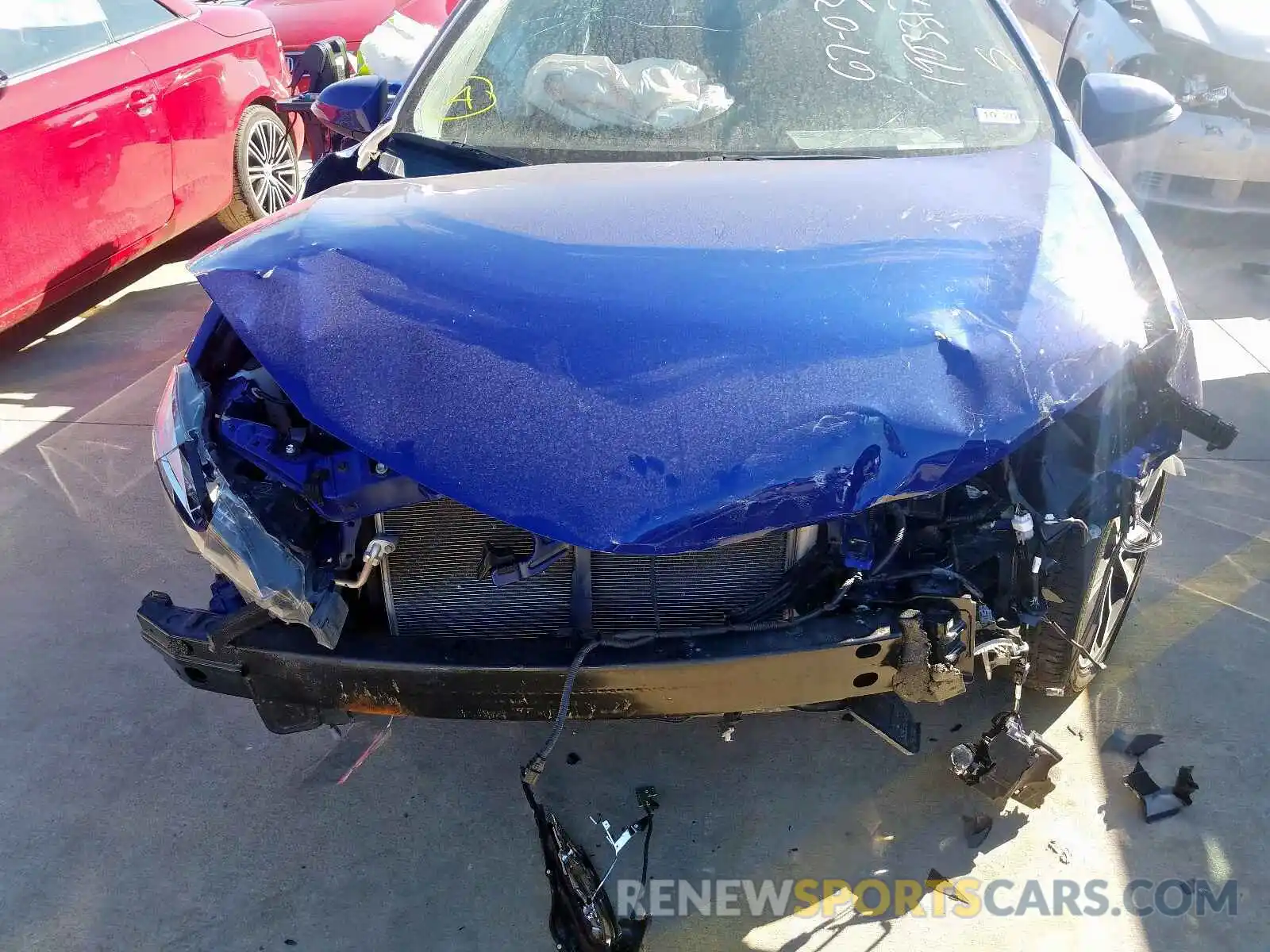 9 Photograph of a damaged car 5YFBURHE3KP874689 TOYOTA COROLLA 2019