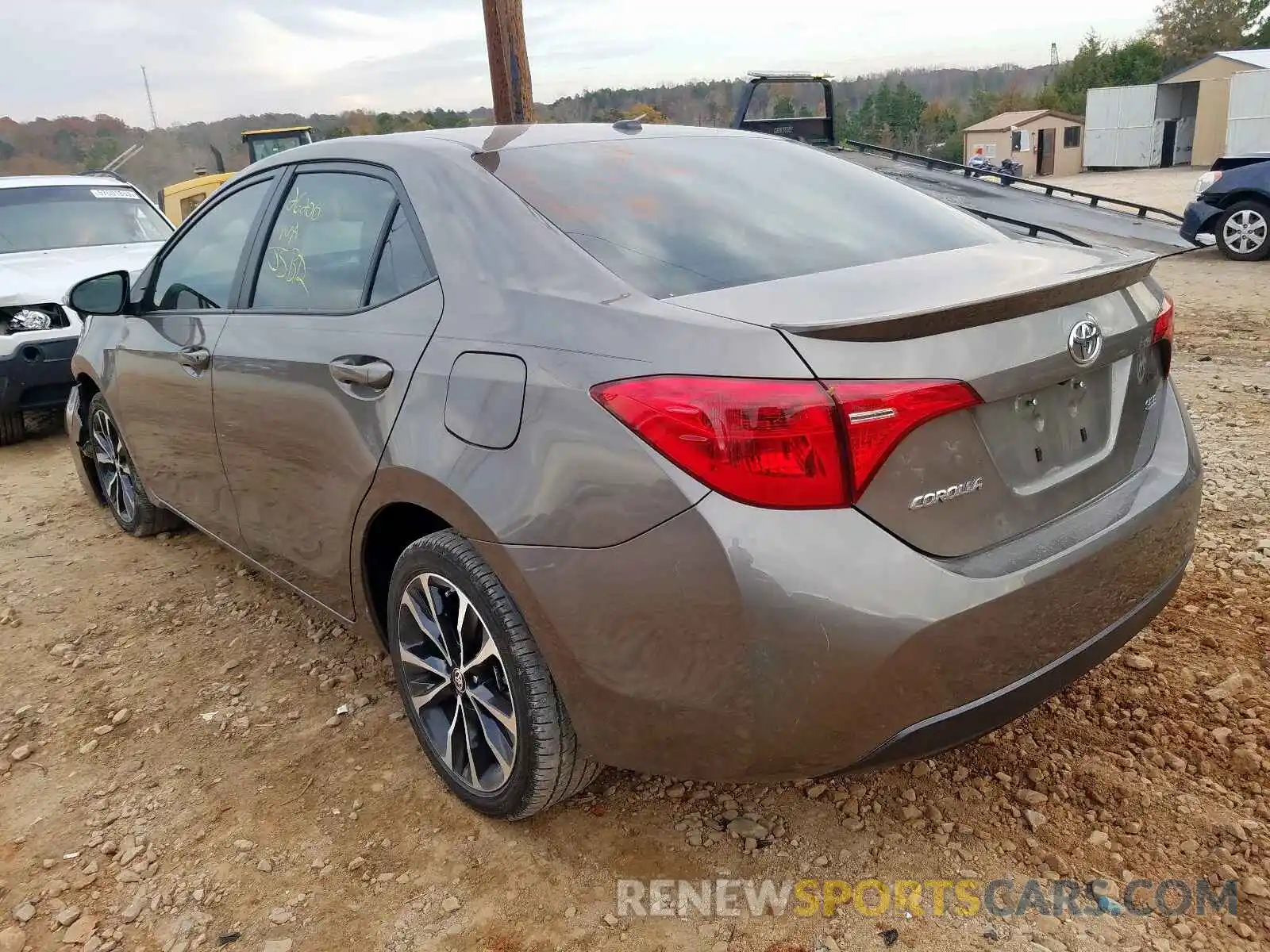 3 Photograph of a damaged car 5YFBURHE3KP874739 TOYOTA COROLLA 2019