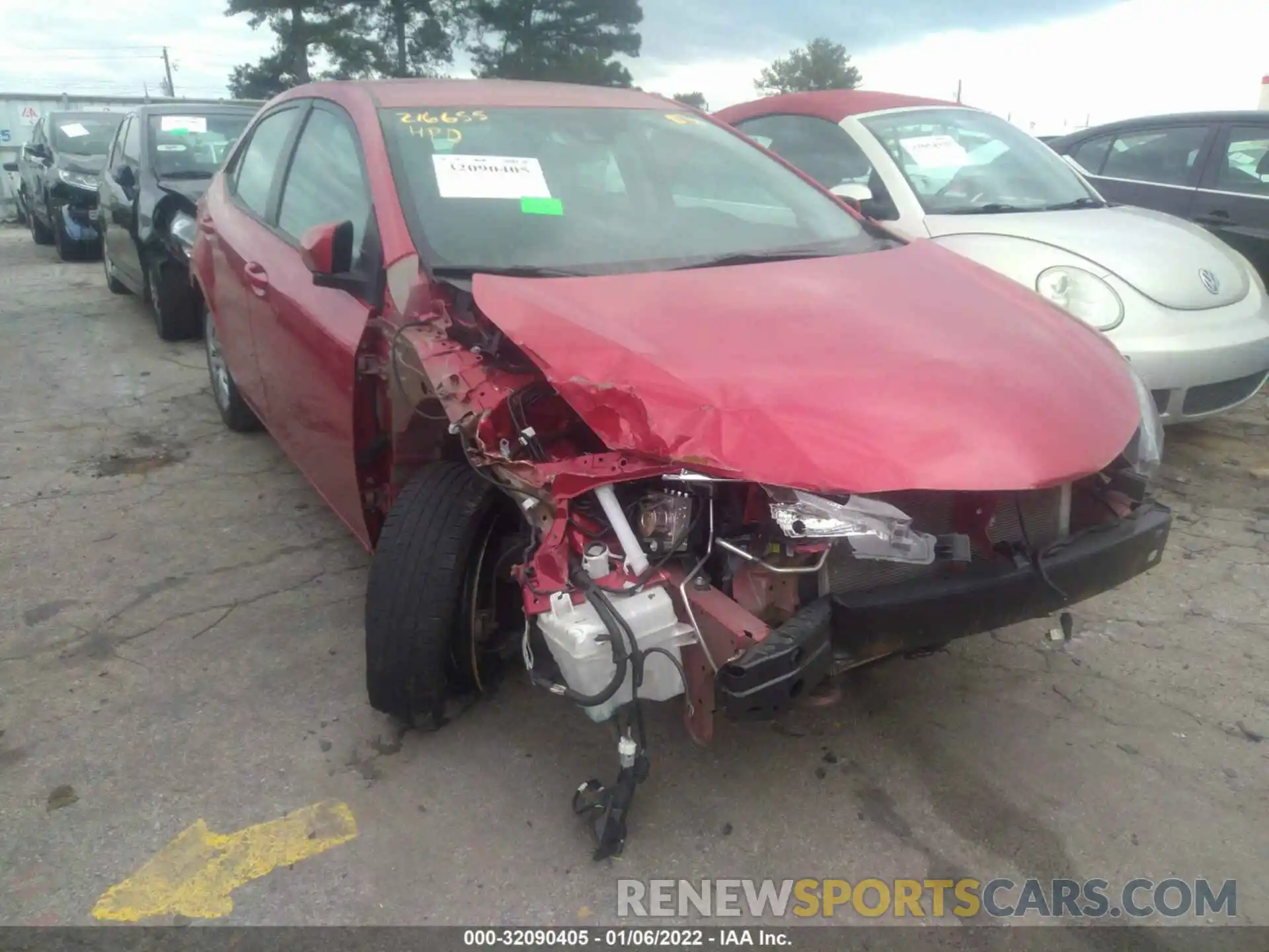 6 Photograph of a damaged car 5YFBURHE3KP875499 TOYOTA COROLLA 2019