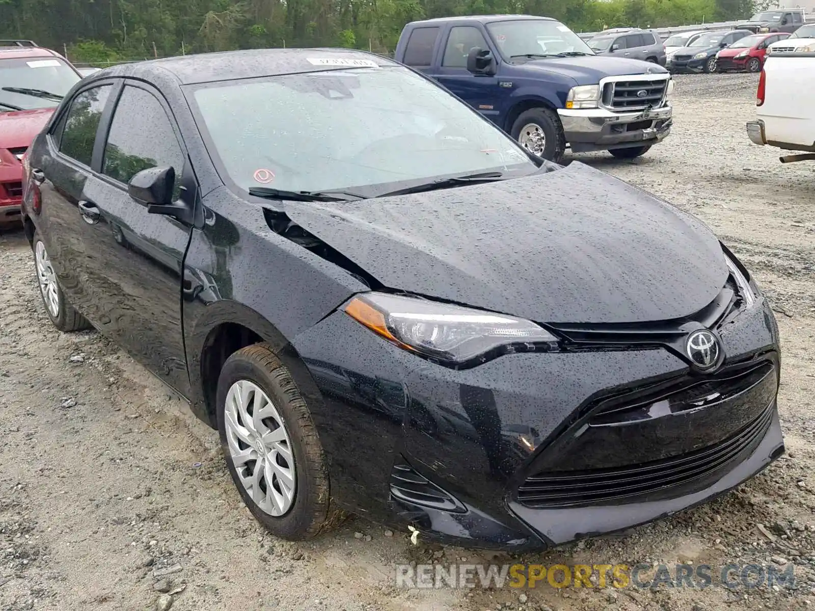 1 Photograph of a damaged car 5YFBURHE3KP877043 TOYOTA COROLLA 2019