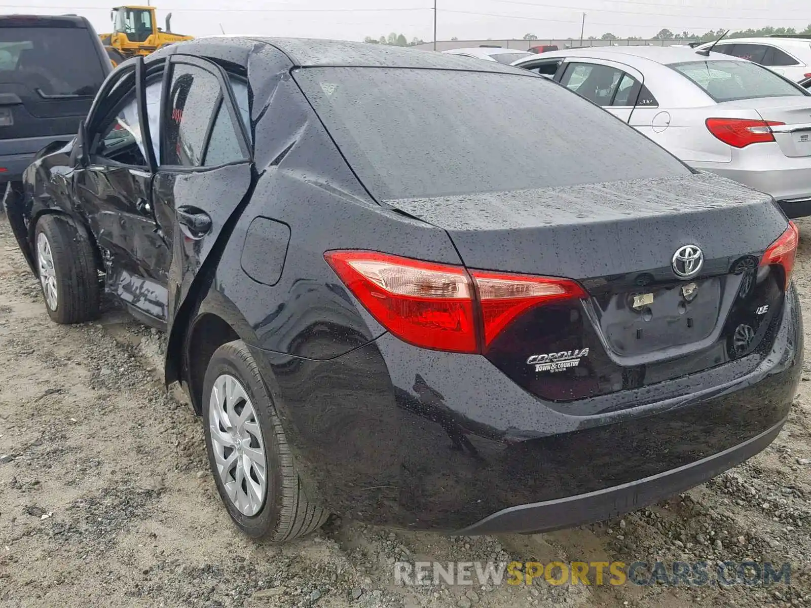 3 Photograph of a damaged car 5YFBURHE3KP877043 TOYOTA COROLLA 2019