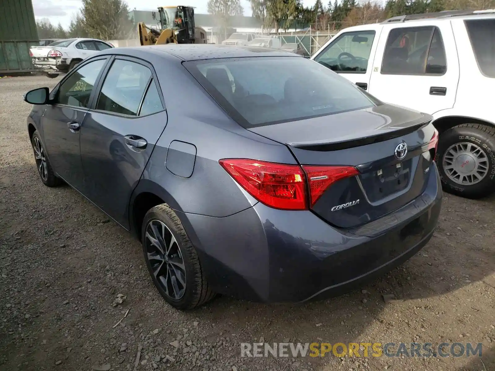 3 Photograph of a damaged car 5YFBURHE3KP877205 TOYOTA COROLLA 2019