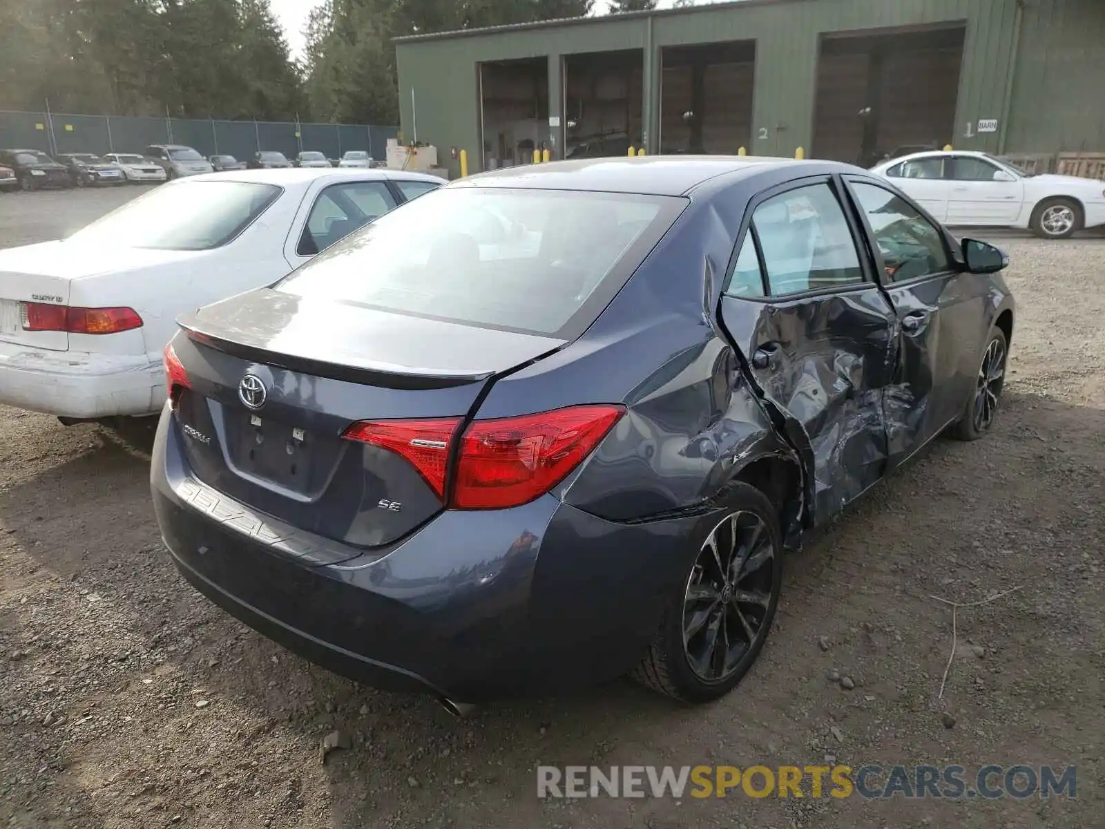 4 Photograph of a damaged car 5YFBURHE3KP877205 TOYOTA COROLLA 2019