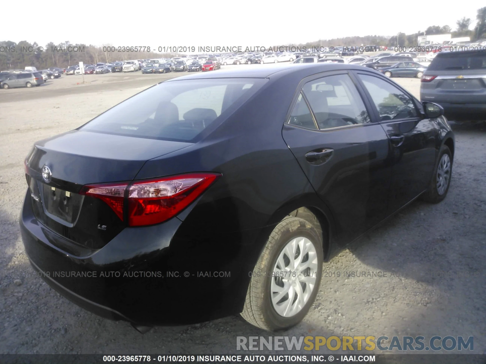 4 Photograph of a damaged car 5YFBURHE3KP877480 TOYOTA COROLLA 2019