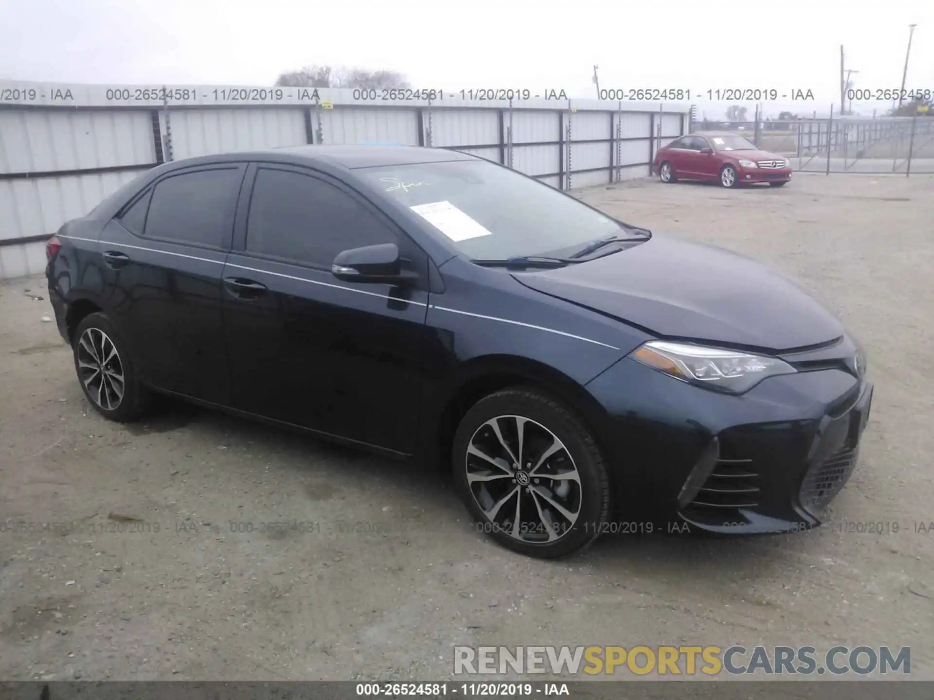 1 Photograph of a damaged car 5YFBURHE3KP877849 TOYOTA COROLLA 2019