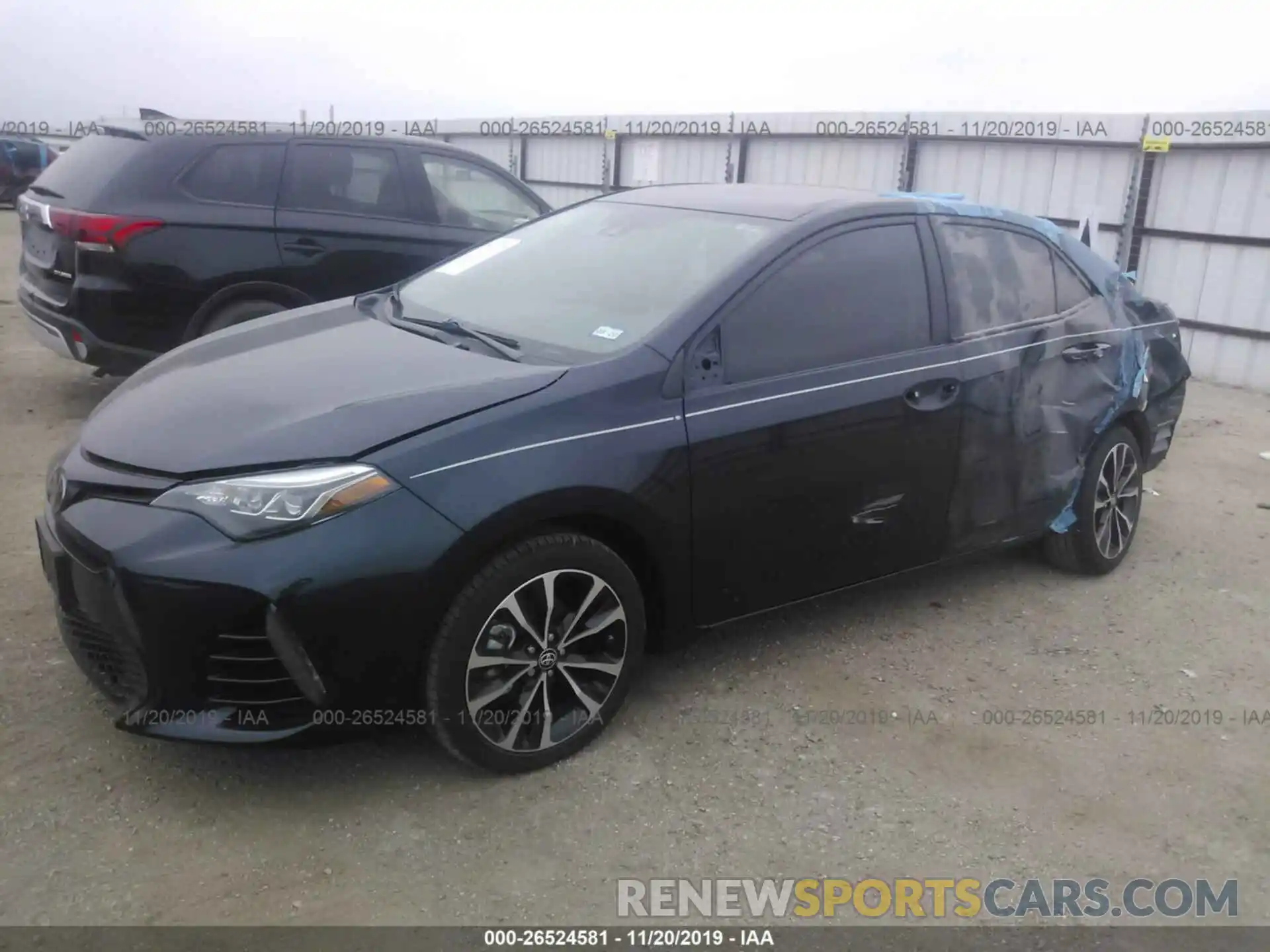 2 Photograph of a damaged car 5YFBURHE3KP877849 TOYOTA COROLLA 2019