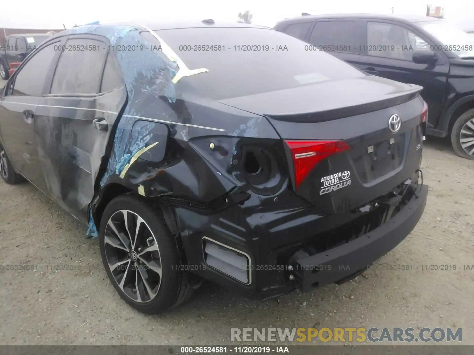 6 Photograph of a damaged car 5YFBURHE3KP877849 TOYOTA COROLLA 2019