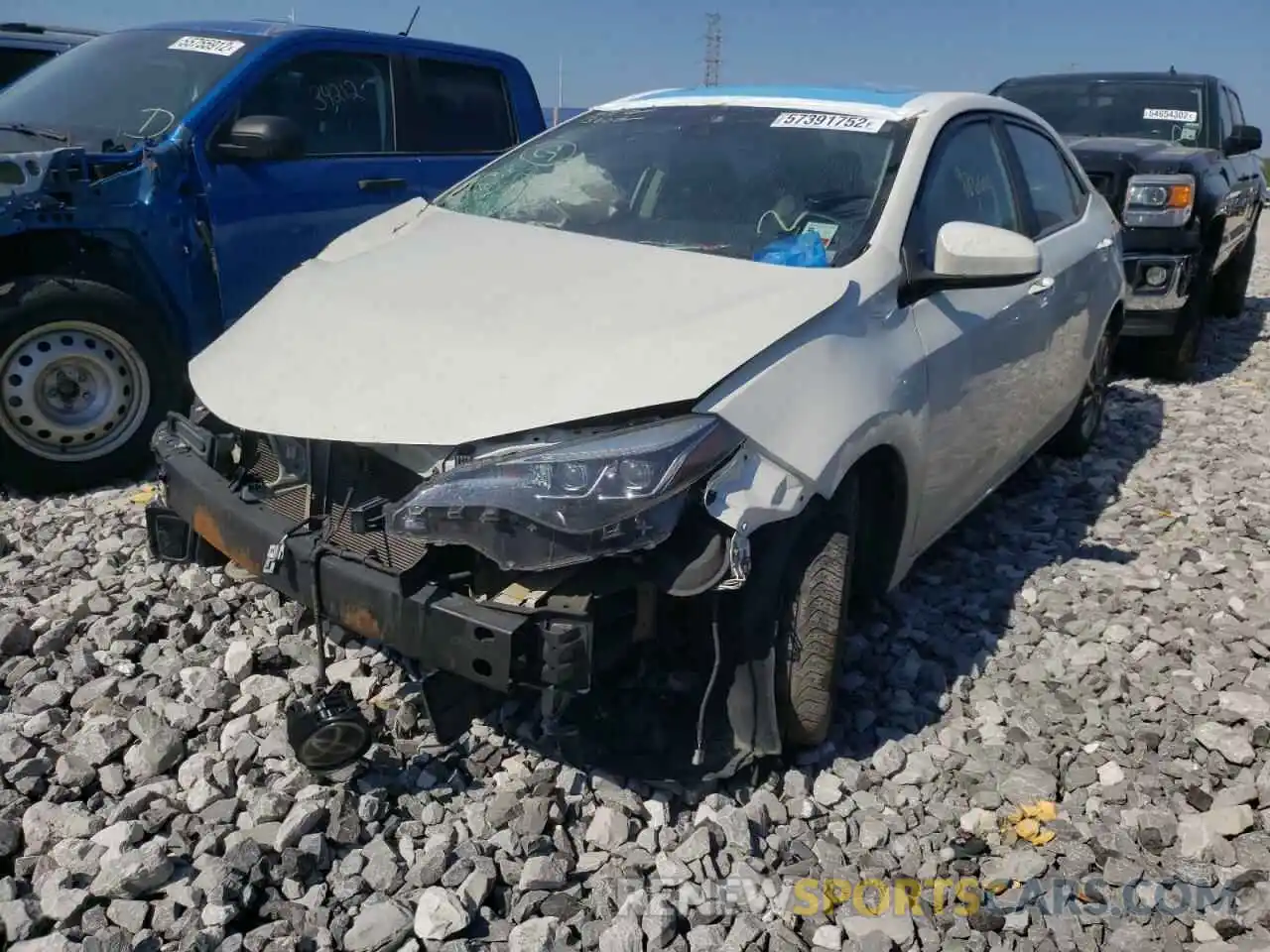 2 Фотография поврежденного автомобиля 5YFBURHE3KP878015 TOYOTA COROLLA 2019