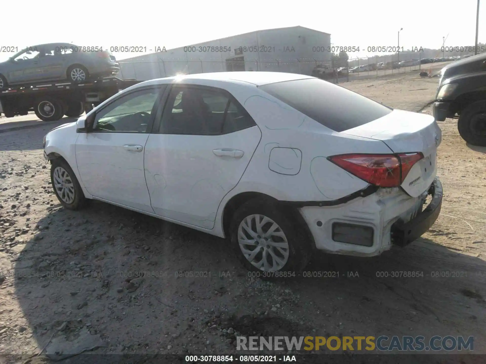 3 Photograph of a damaged car 5YFBURHE3KP878189 TOYOTA COROLLA 2019