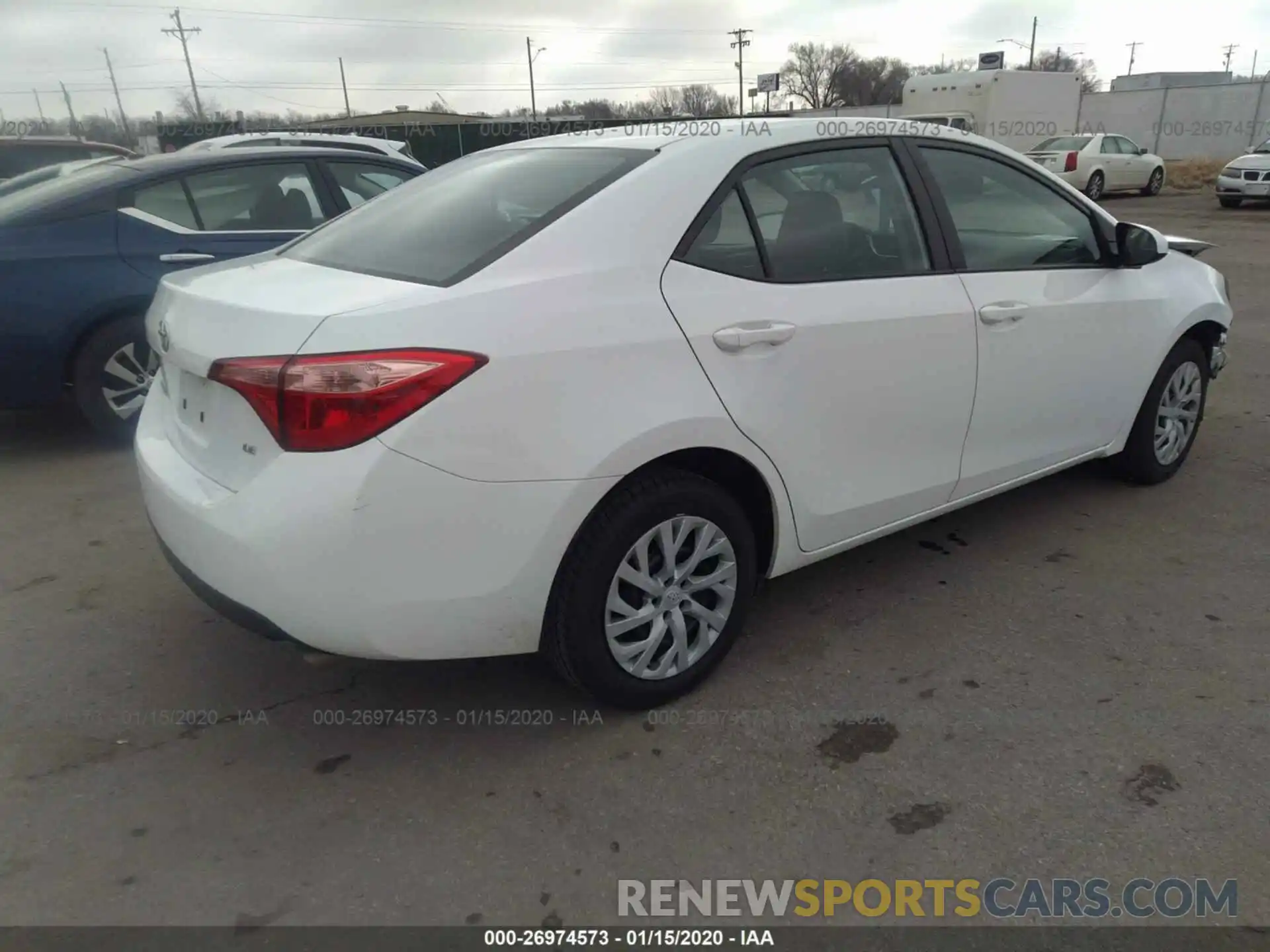 4 Photograph of a damaged car 5YFBURHE3KP878208 TOYOTA COROLLA 2019