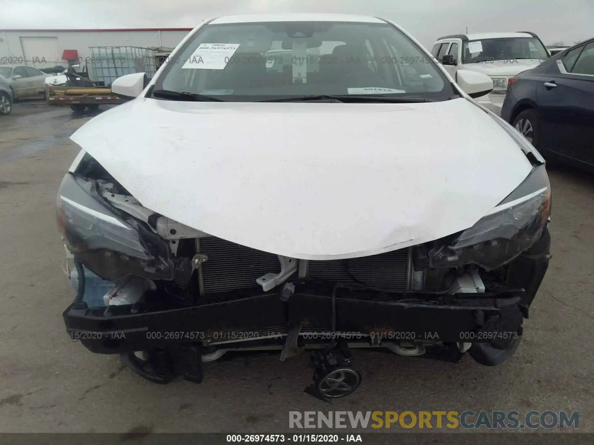 6 Photograph of a damaged car 5YFBURHE3KP878208 TOYOTA COROLLA 2019