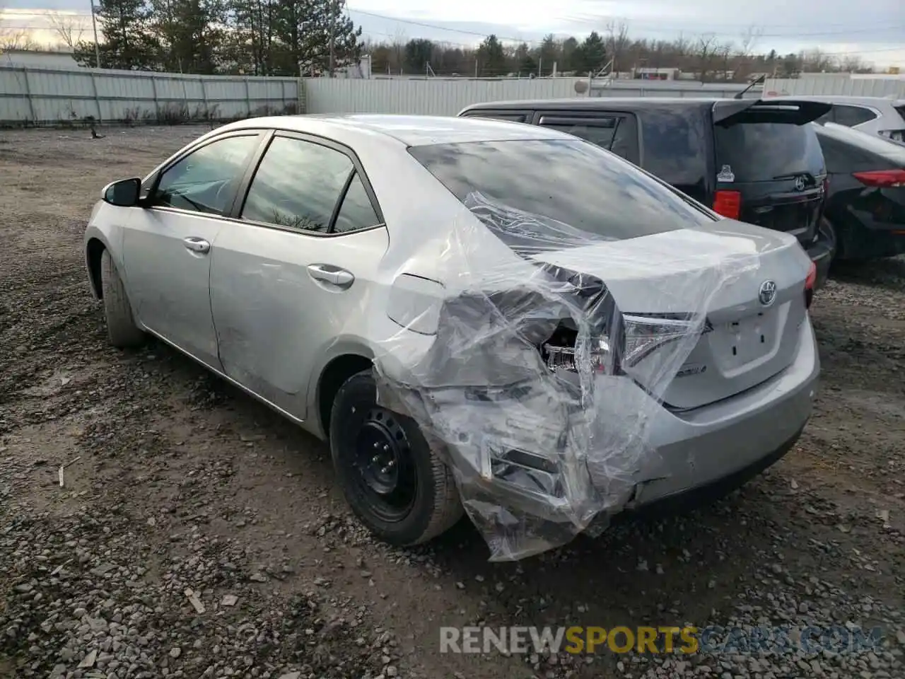 9 Photograph of a damaged car 5YFBURHE3KP878399 TOYOTA COROLLA 2019