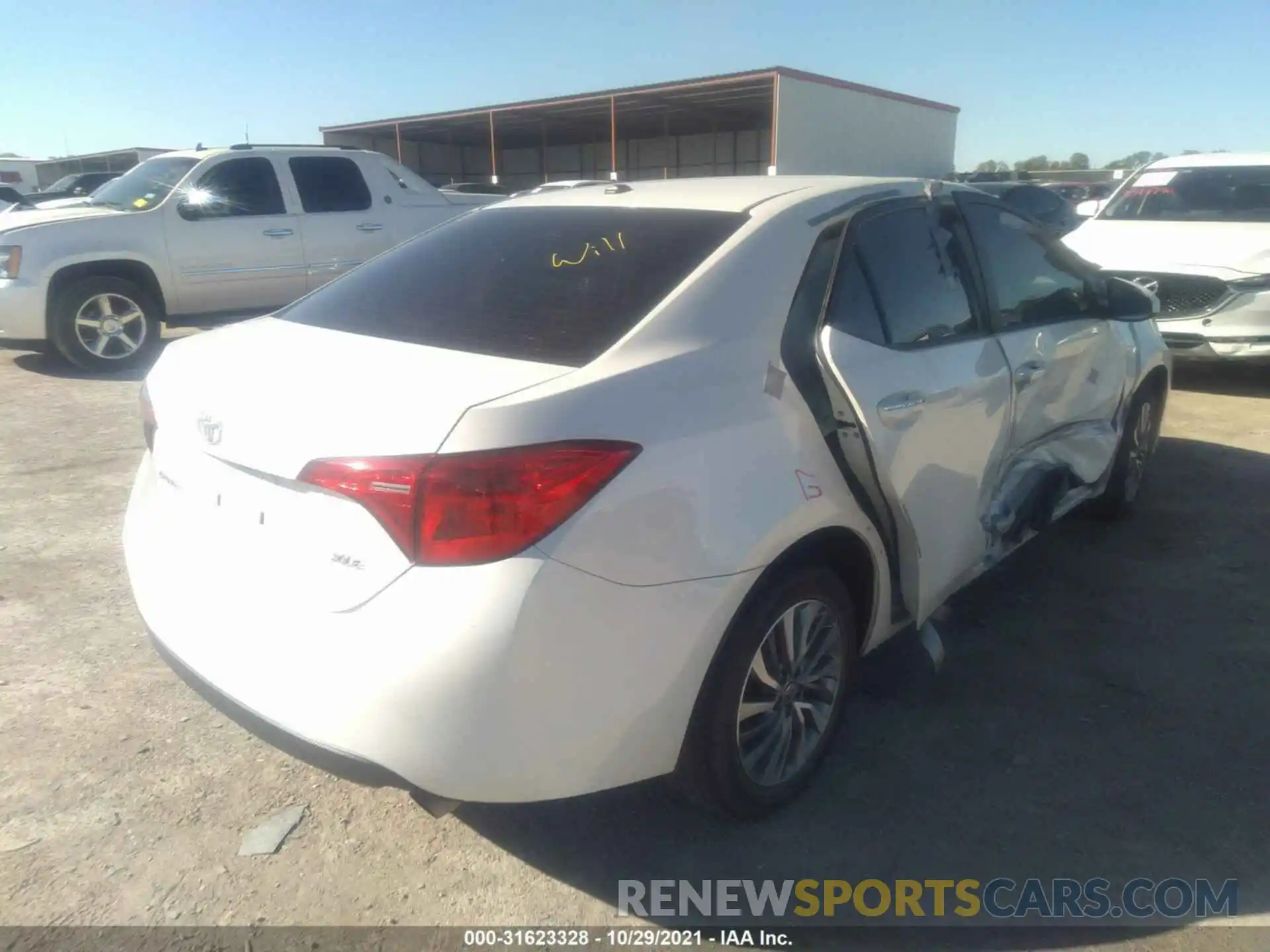 4 Photograph of a damaged car 5YFBURHE3KP878550 TOYOTA COROLLA 2019