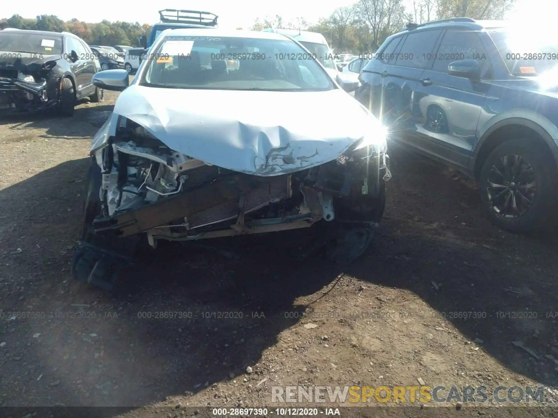 6 Photograph of a damaged car 5YFBURHE3KP879018 TOYOTA COROLLA 2019