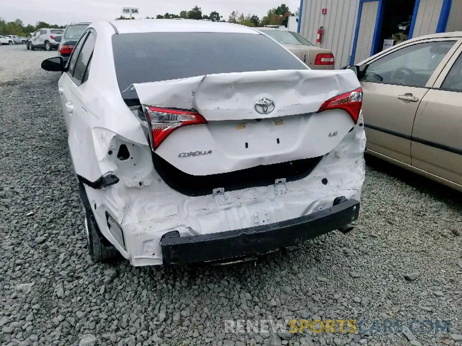 9 Photograph of a damaged car 5YFBURHE3KP879388 TOYOTA COROLLA 2019