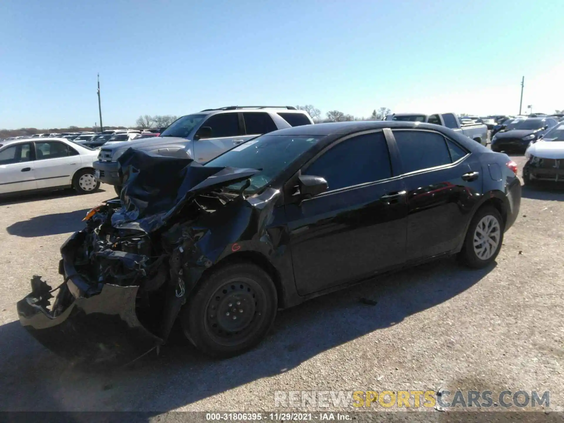 2 Photograph of a damaged car 5YFBURHE3KP880203 TOYOTA COROLLA 2019