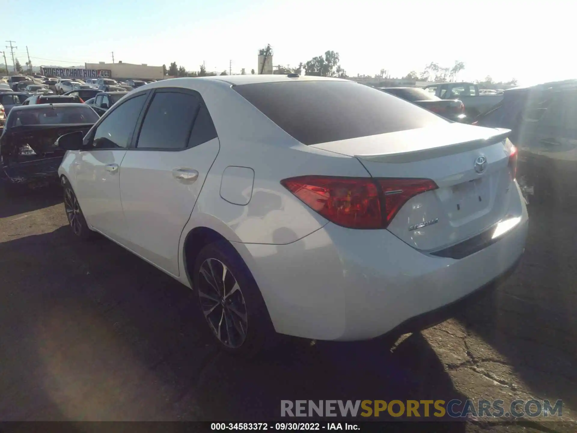 3 Photograph of a damaged car 5YFBURHE3KP880220 TOYOTA COROLLA 2019