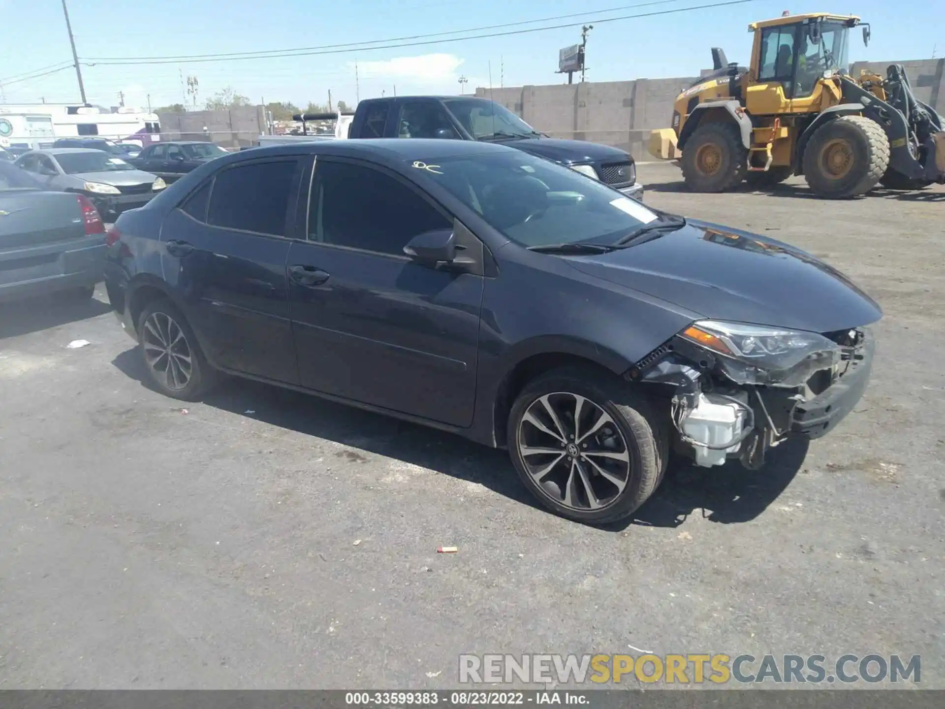 1 Photograph of a damaged car 5YFBURHE3KP880301 TOYOTA COROLLA 2019