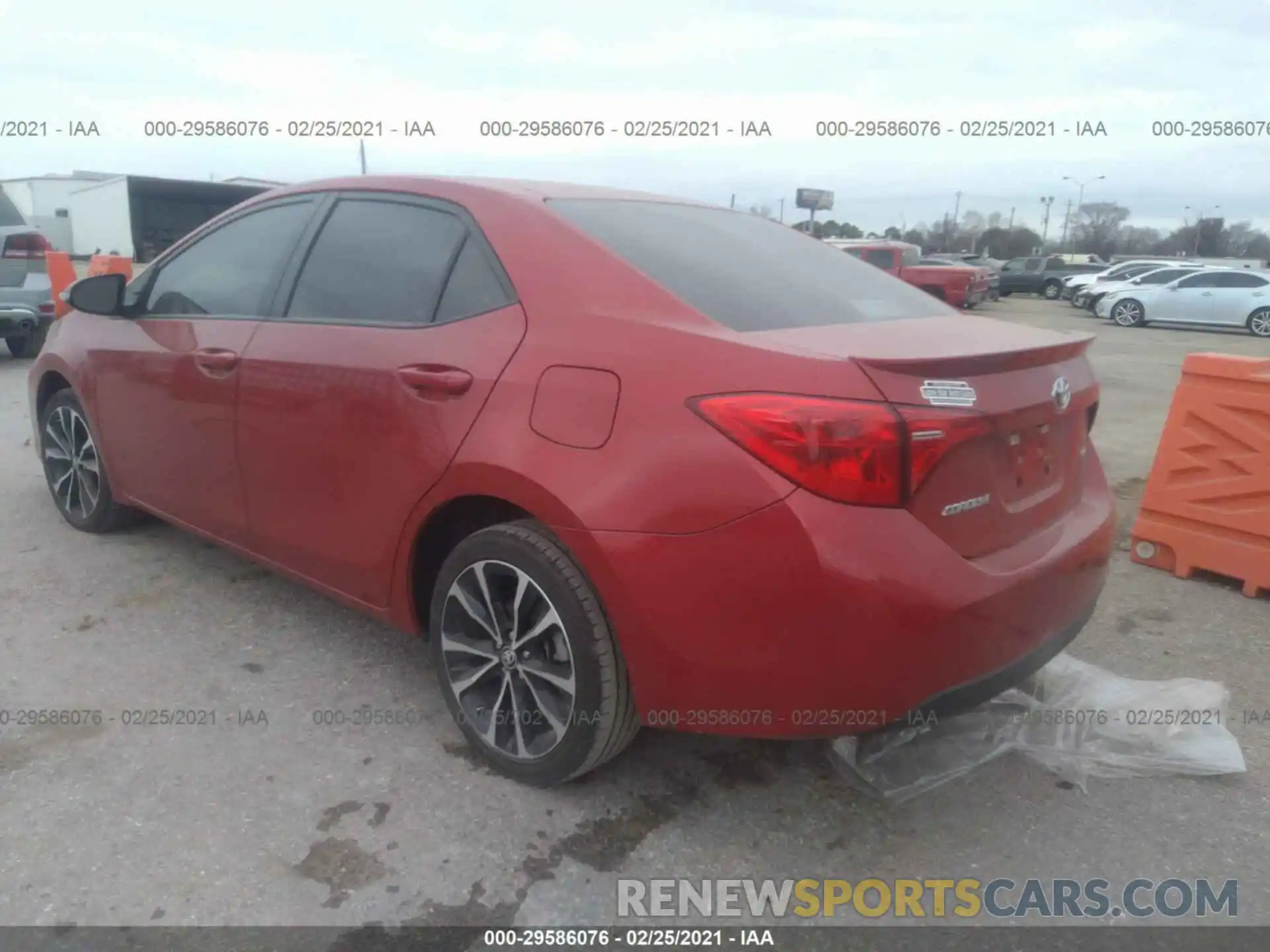 3 Photograph of a damaged car 5YFBURHE3KP880718 TOYOTA COROLLA 2019