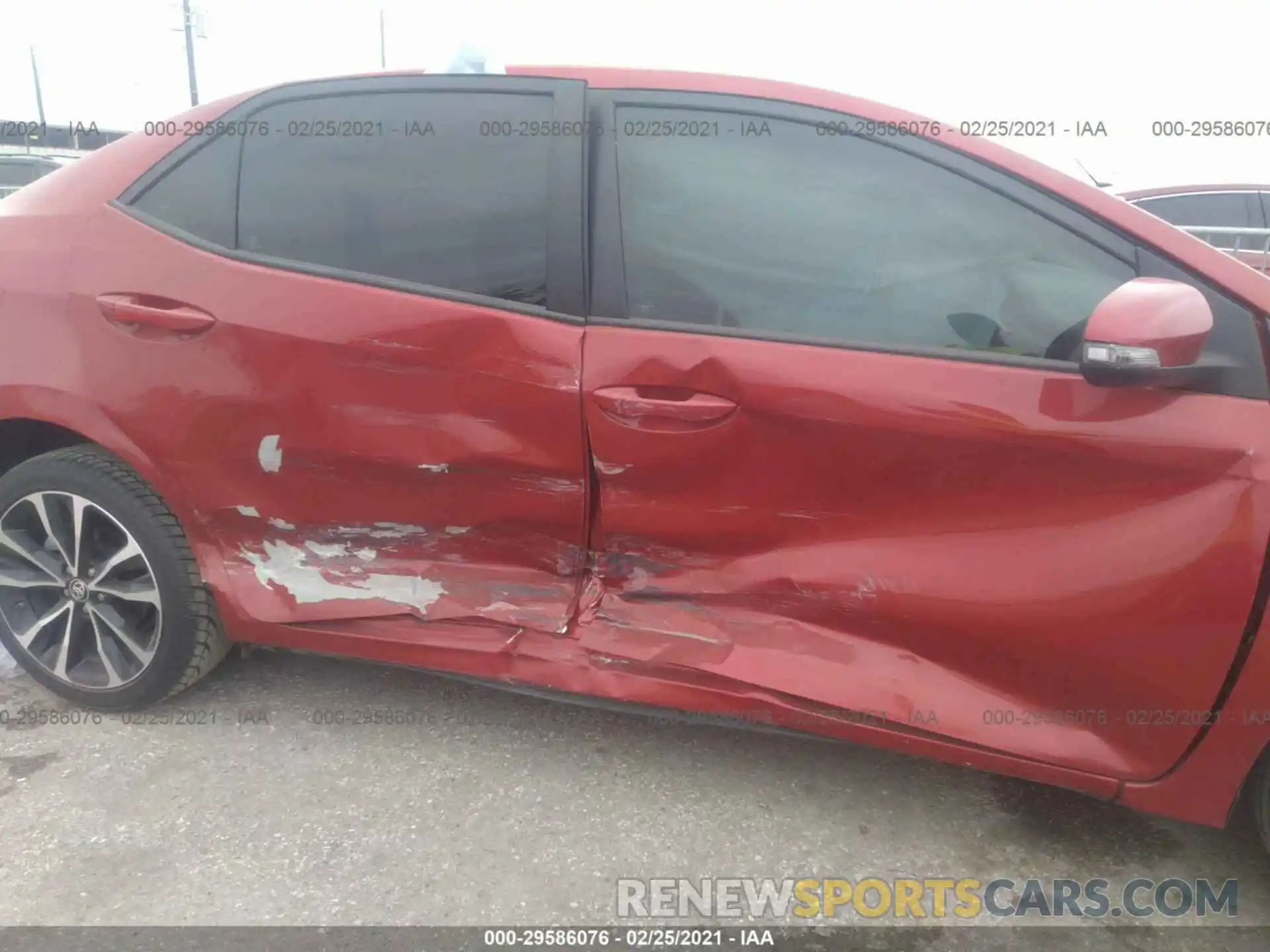 6 Photograph of a damaged car 5YFBURHE3KP880718 TOYOTA COROLLA 2019