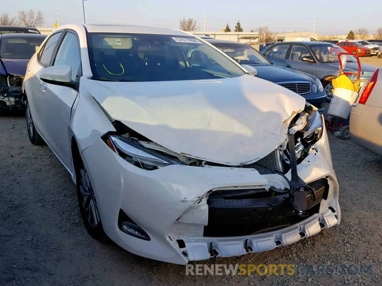 1 Photograph of a damaged car 5YFBURHE3KP880864 TOYOTA COROLLA 2019