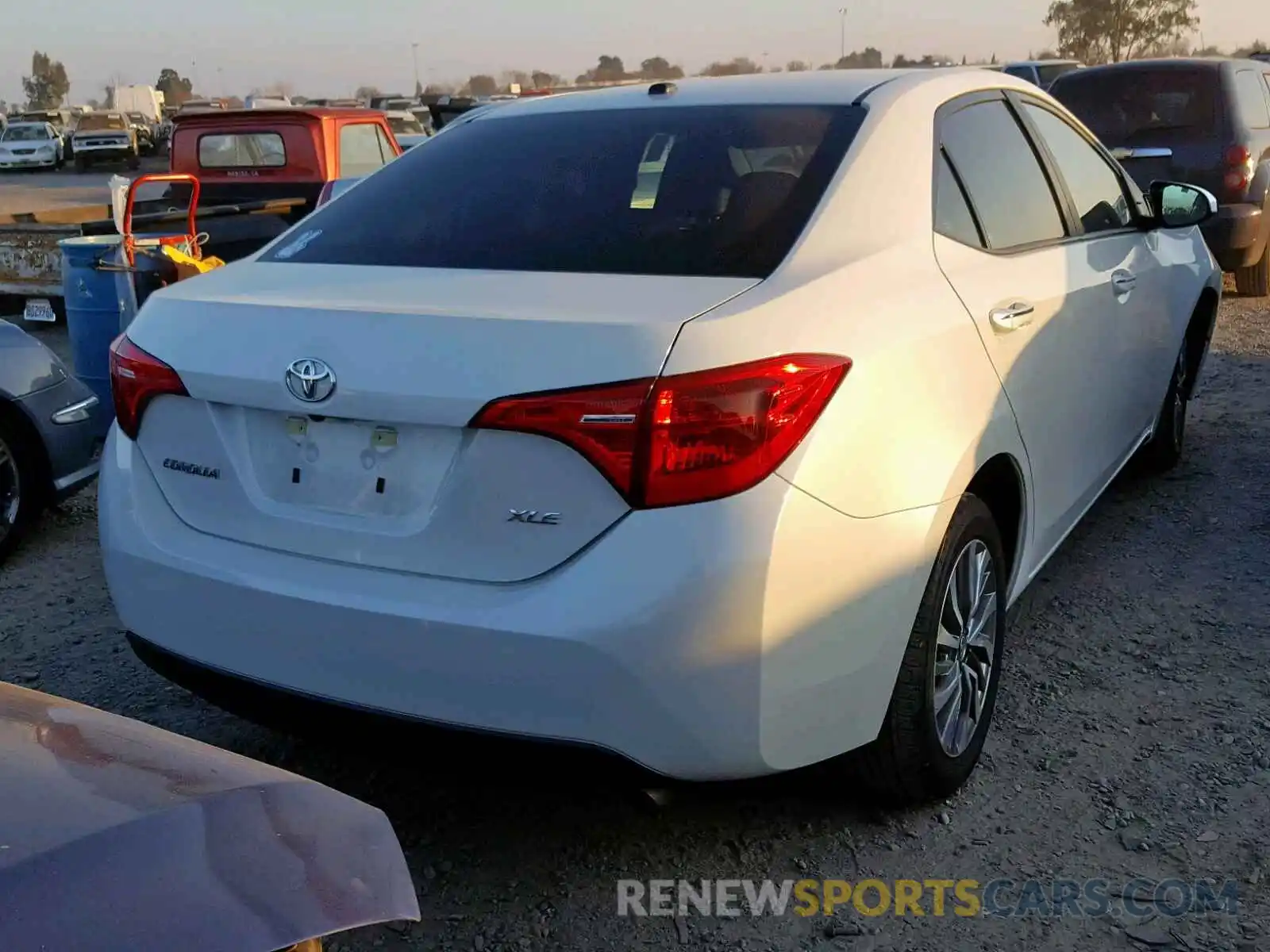 4 Photograph of a damaged car 5YFBURHE3KP880864 TOYOTA COROLLA 2019