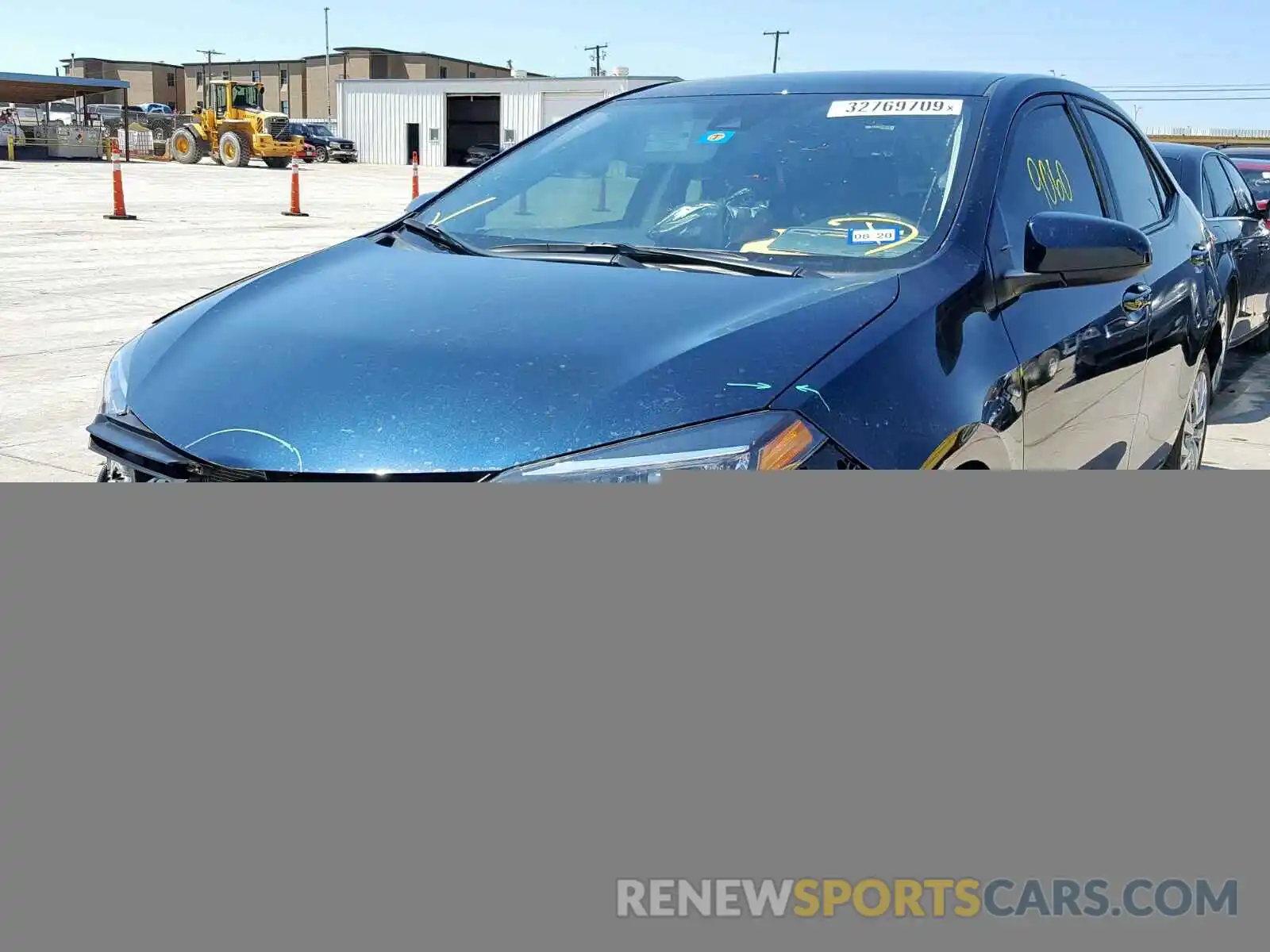 2 Photograph of a damaged car 5YFBURHE3KP881545 TOYOTA COROLLA 2019