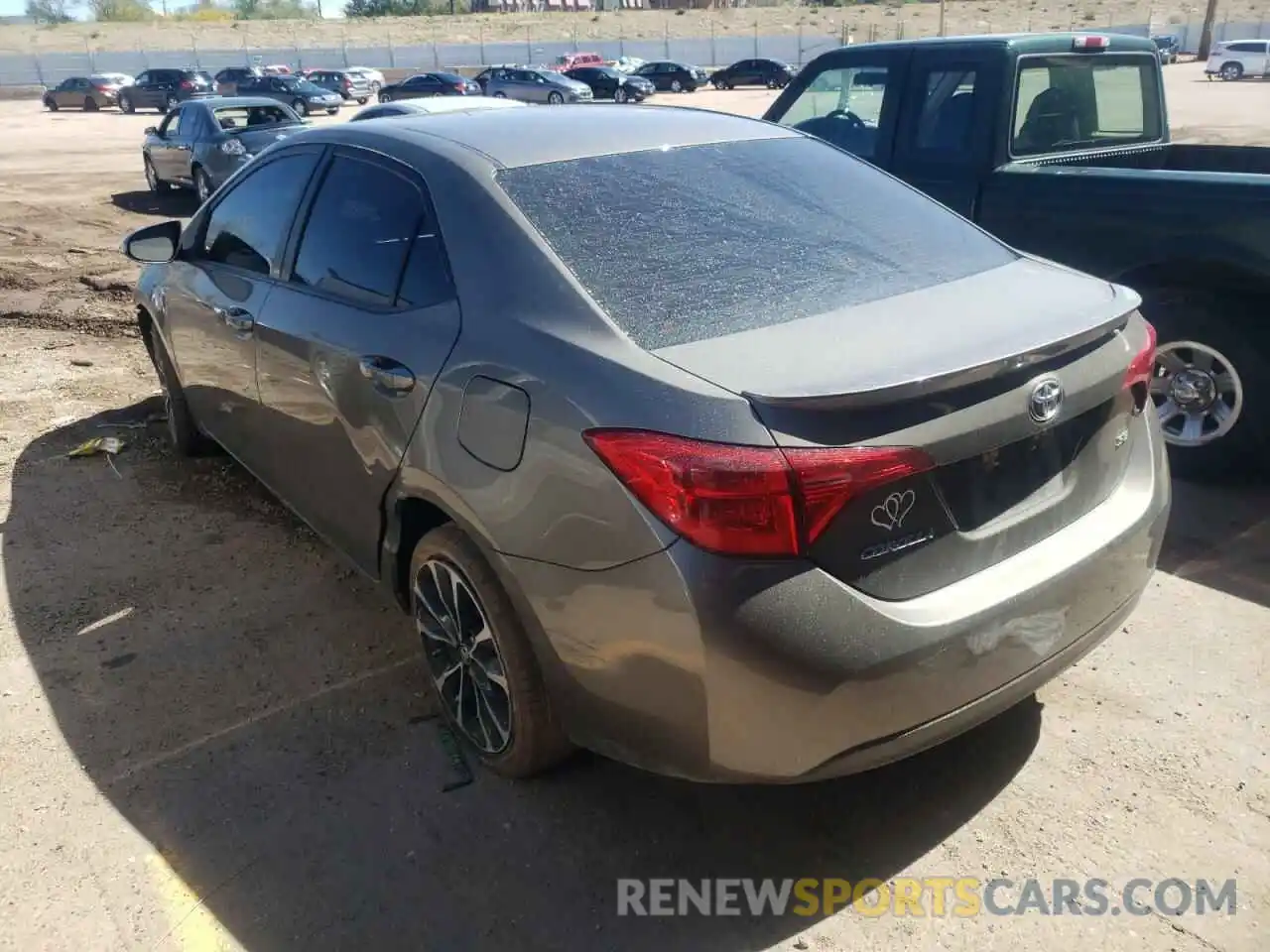 3 Photograph of a damaged car 5YFBURHE3KP882095 TOYOTA COROLLA 2019