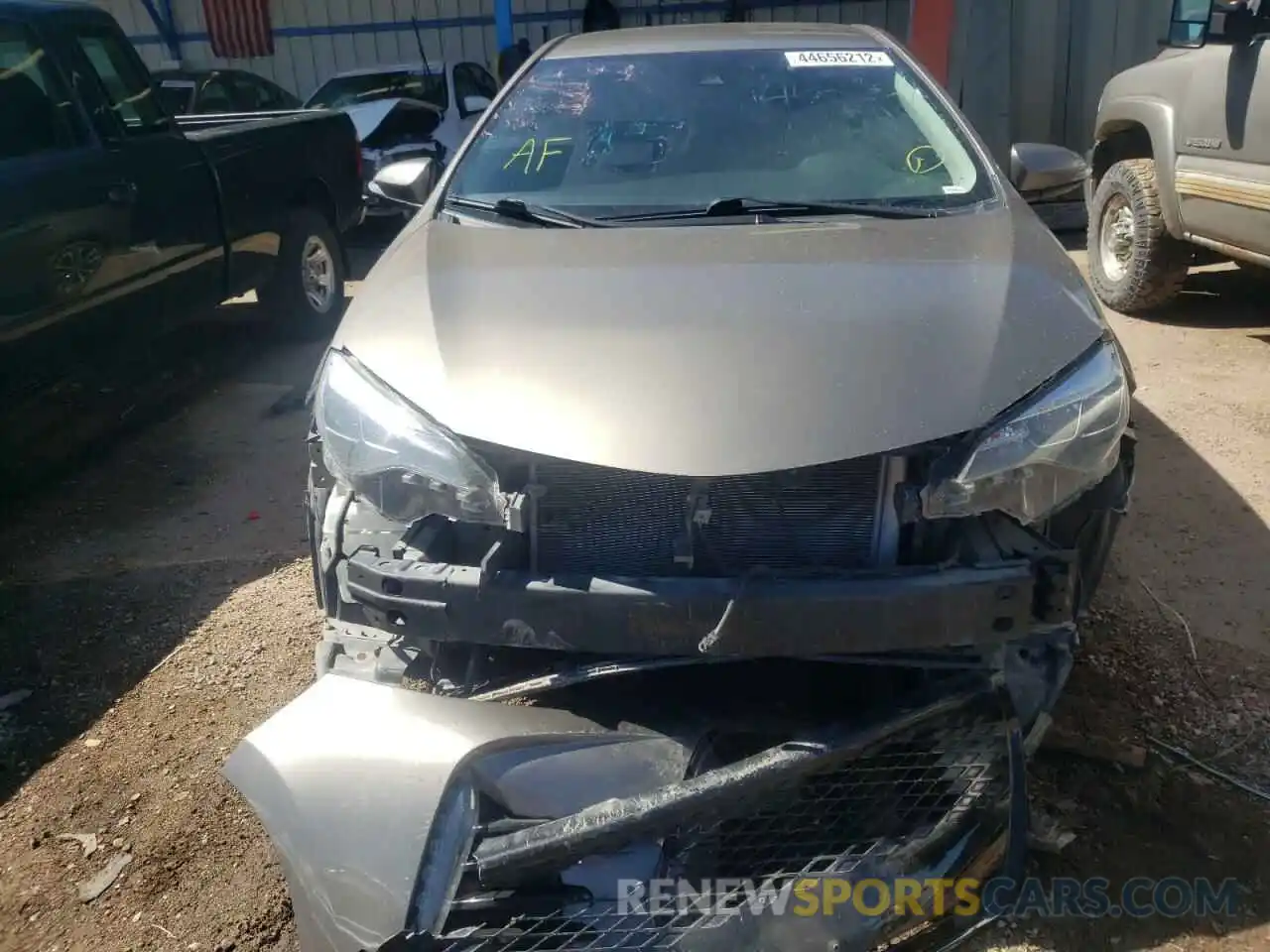 9 Photograph of a damaged car 5YFBURHE3KP882095 TOYOTA COROLLA 2019