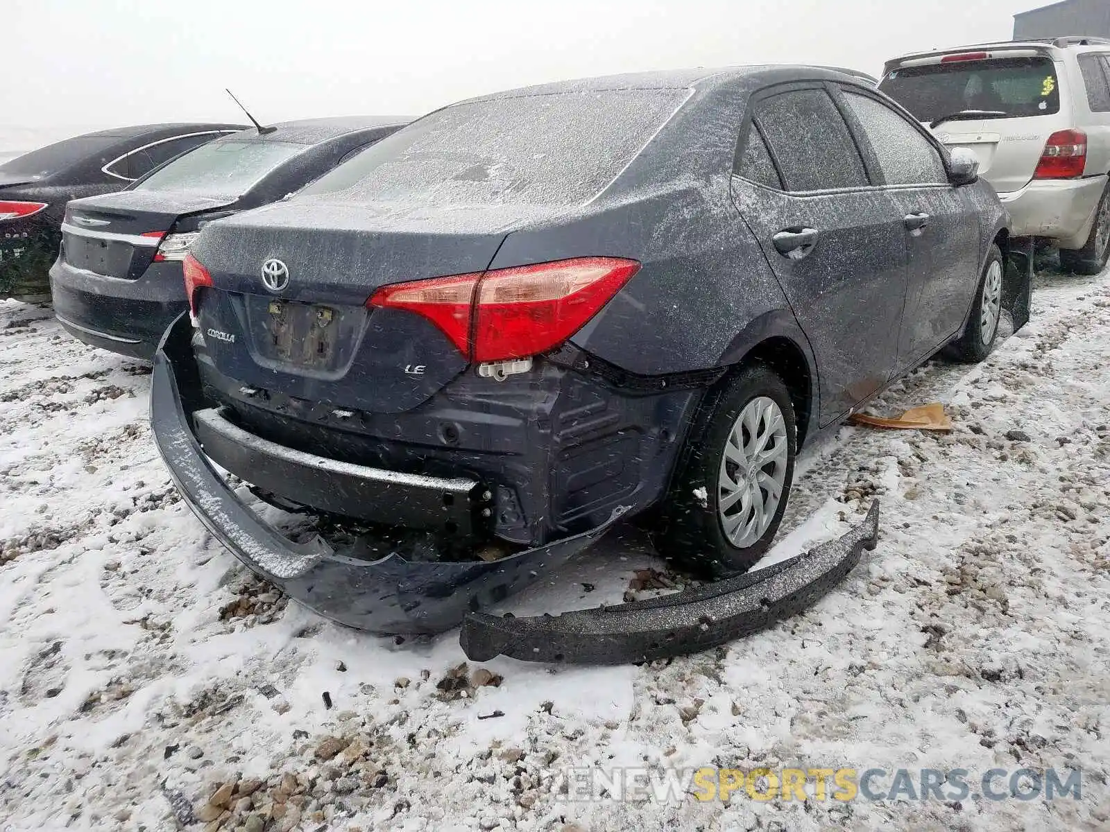 4 Photograph of a damaged car 5YFBURHE3KP882226 TOYOTA COROLLA 2019