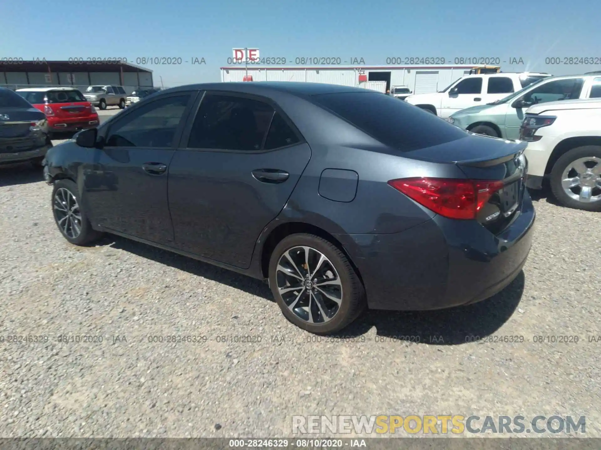 3 Photograph of a damaged car 5YFBURHE3KP882288 TOYOTA COROLLA 2019