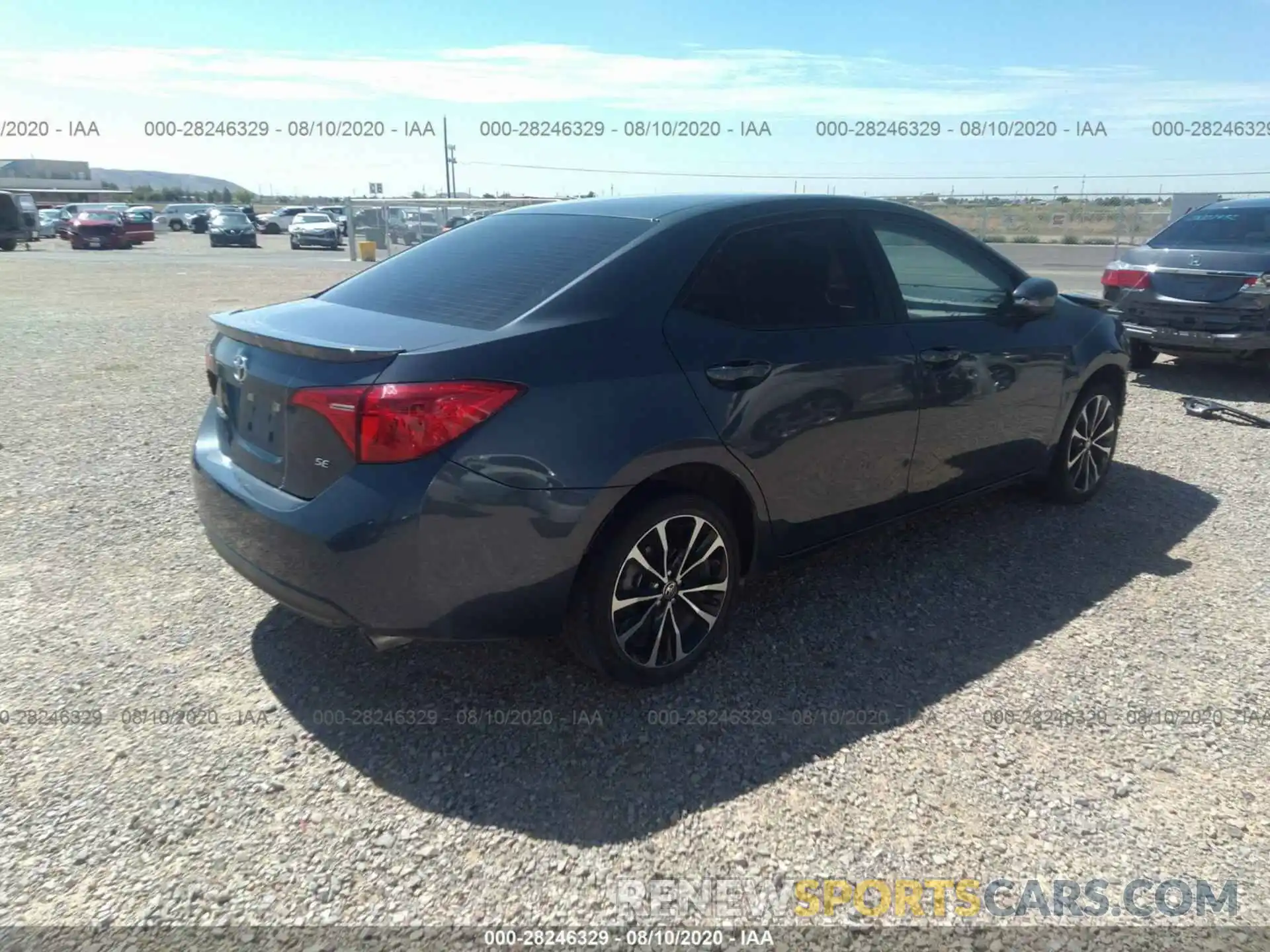 4 Photograph of a damaged car 5YFBURHE3KP882288 TOYOTA COROLLA 2019