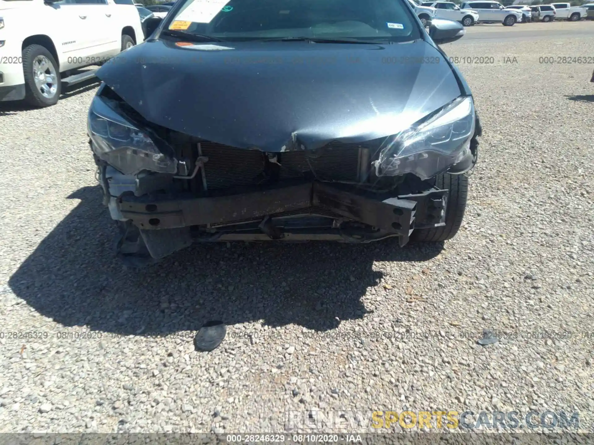 6 Photograph of a damaged car 5YFBURHE3KP882288 TOYOTA COROLLA 2019