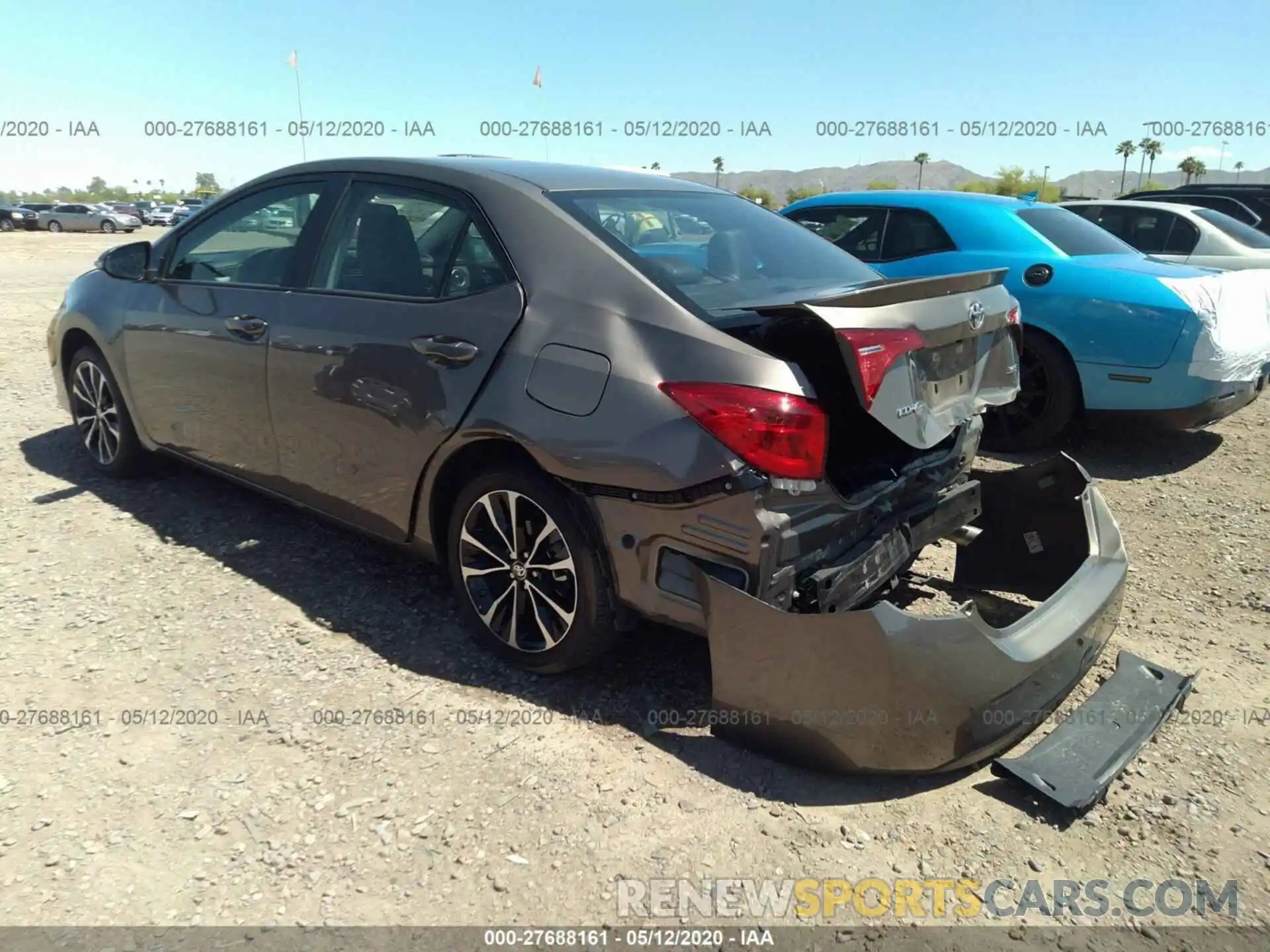 3 Photograph of a damaged car 5YFBURHE3KP882582 TOYOTA COROLLA 2019