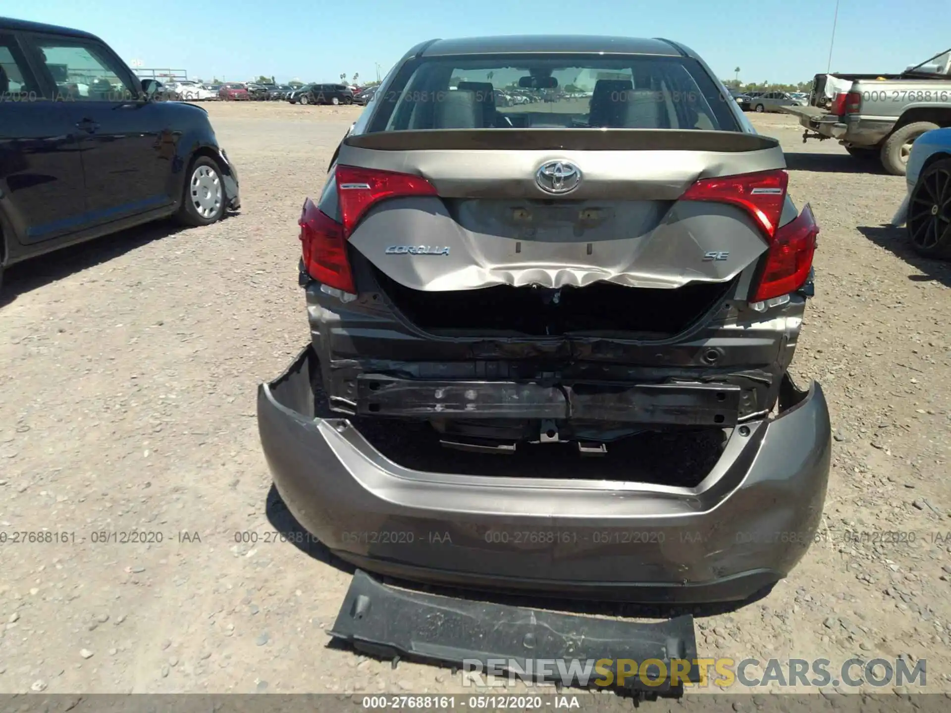 6 Photograph of a damaged car 5YFBURHE3KP882582 TOYOTA COROLLA 2019