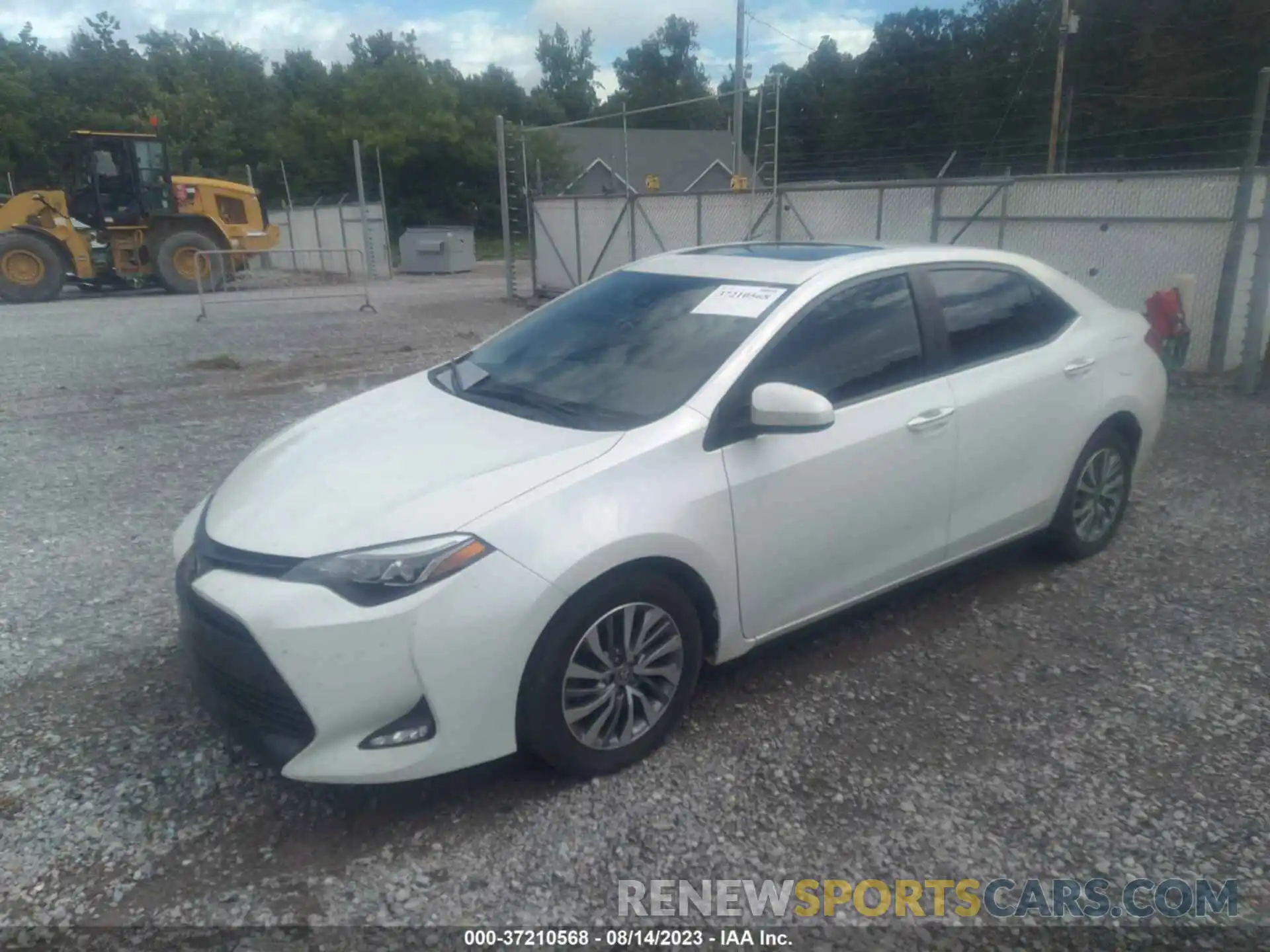 2 Photograph of a damaged car 5YFBURHE3KP882601 TOYOTA COROLLA 2019