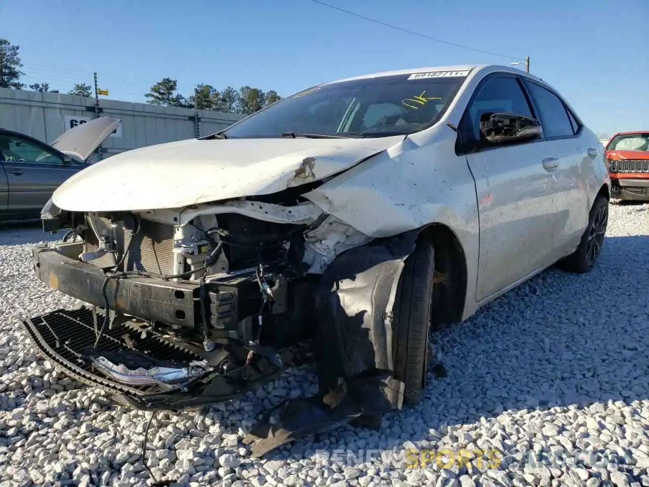 9 Photograph of a damaged car 5YFBURHE3KP882890 TOYOTA COROLLA 2019