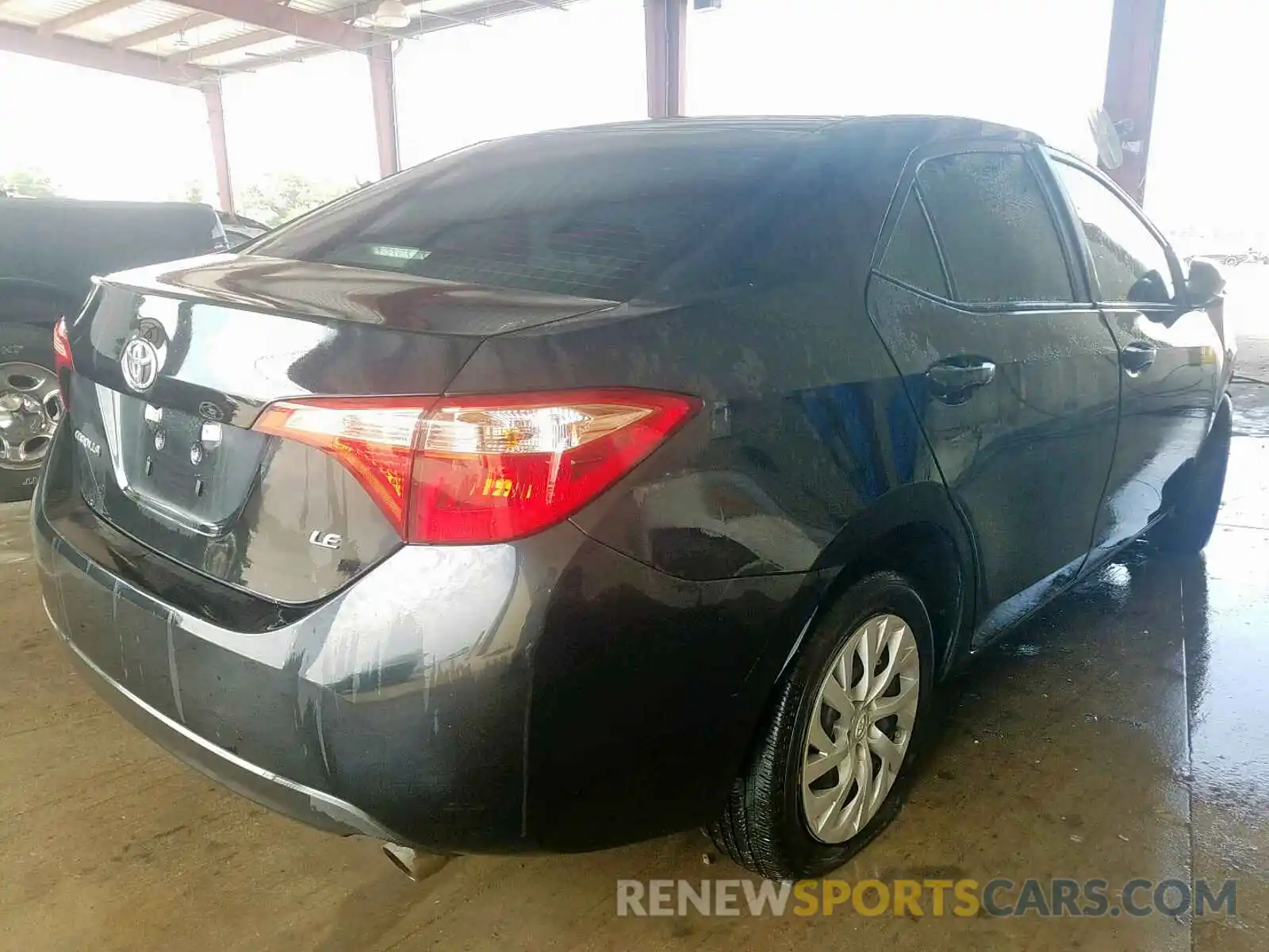 4 Photograph of a damaged car 5YFBURHE3KP882985 TOYOTA COROLLA 2019