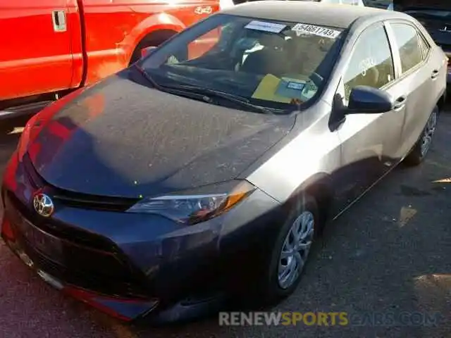 2 Photograph of a damaged car 5YFBURHE3KP884963 TOYOTA COROLLA 2019