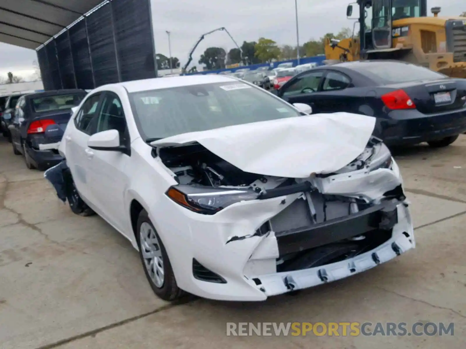 1 Photograph of a damaged car 5YFBURHE3KP885174 TOYOTA COROLLA 2019