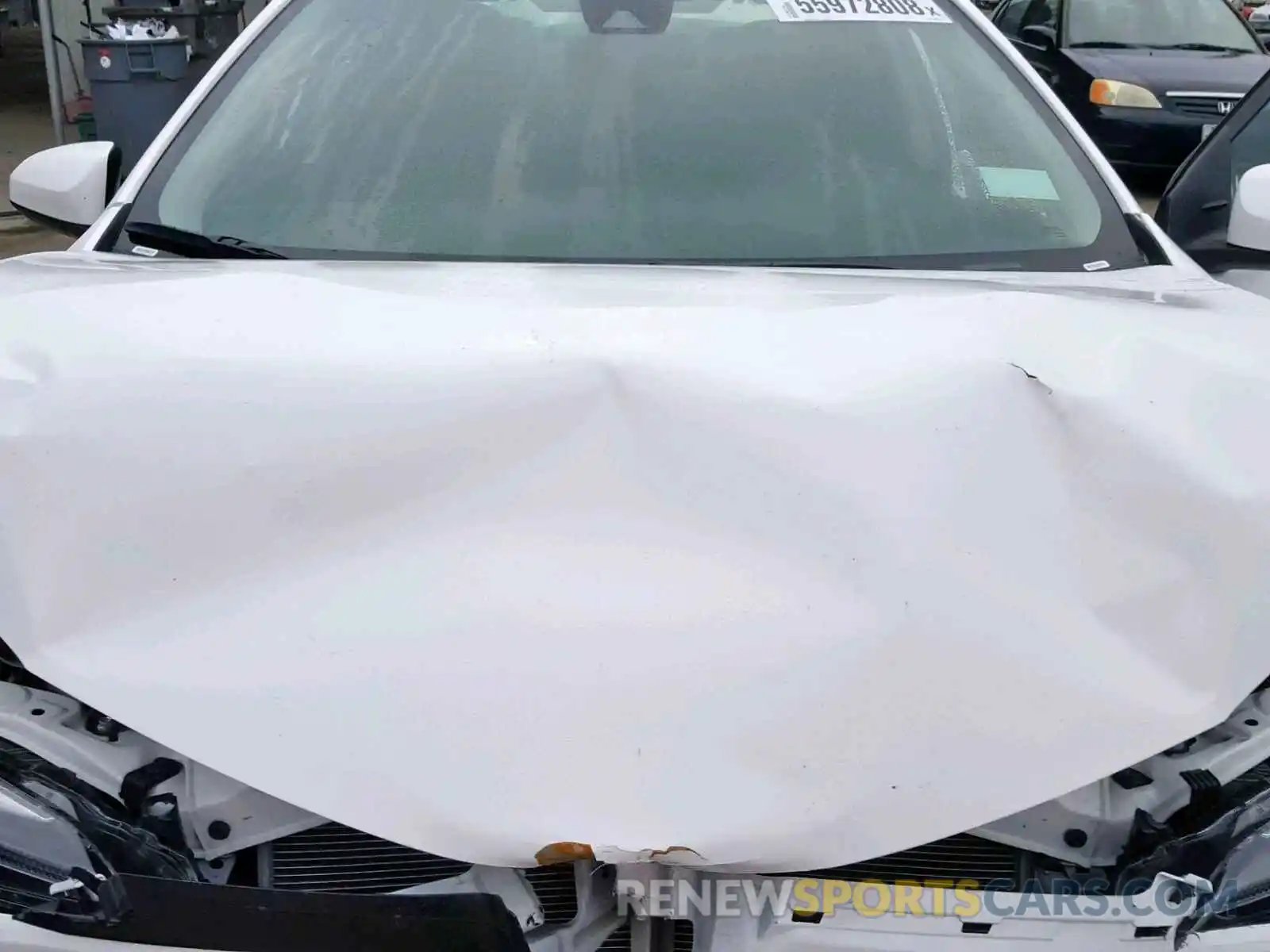 7 Photograph of a damaged car 5YFBURHE3KP885174 TOYOTA COROLLA 2019