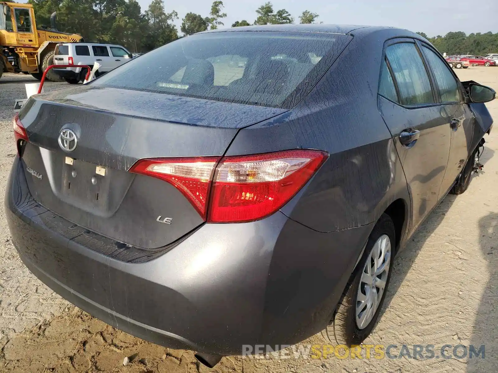 4 Photograph of a damaged car 5YFBURHE3KP885210 TOYOTA COROLLA 2019