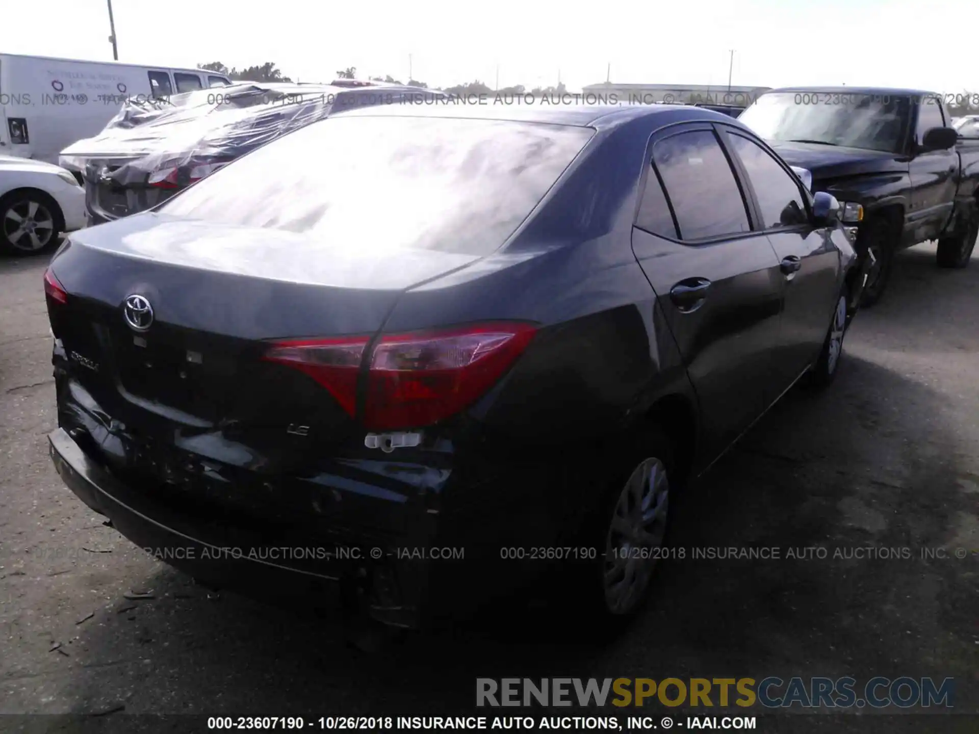 4 Photograph of a damaged car 5YFBURHE3KP885272 TOYOTA COROLLA 2019