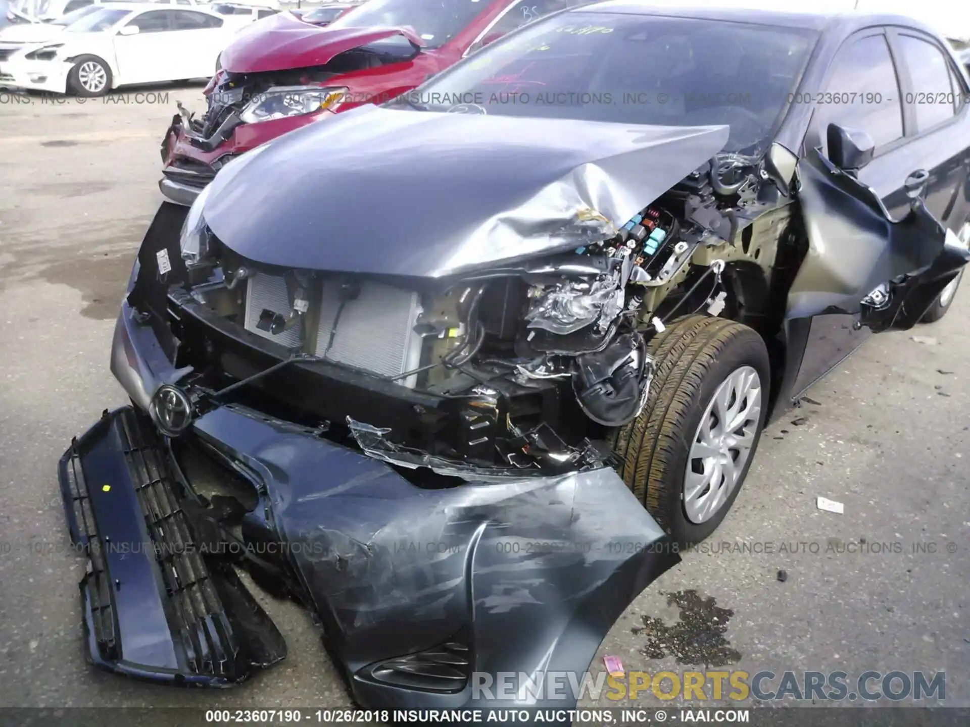 6 Photograph of a damaged car 5YFBURHE3KP885272 TOYOTA COROLLA 2019